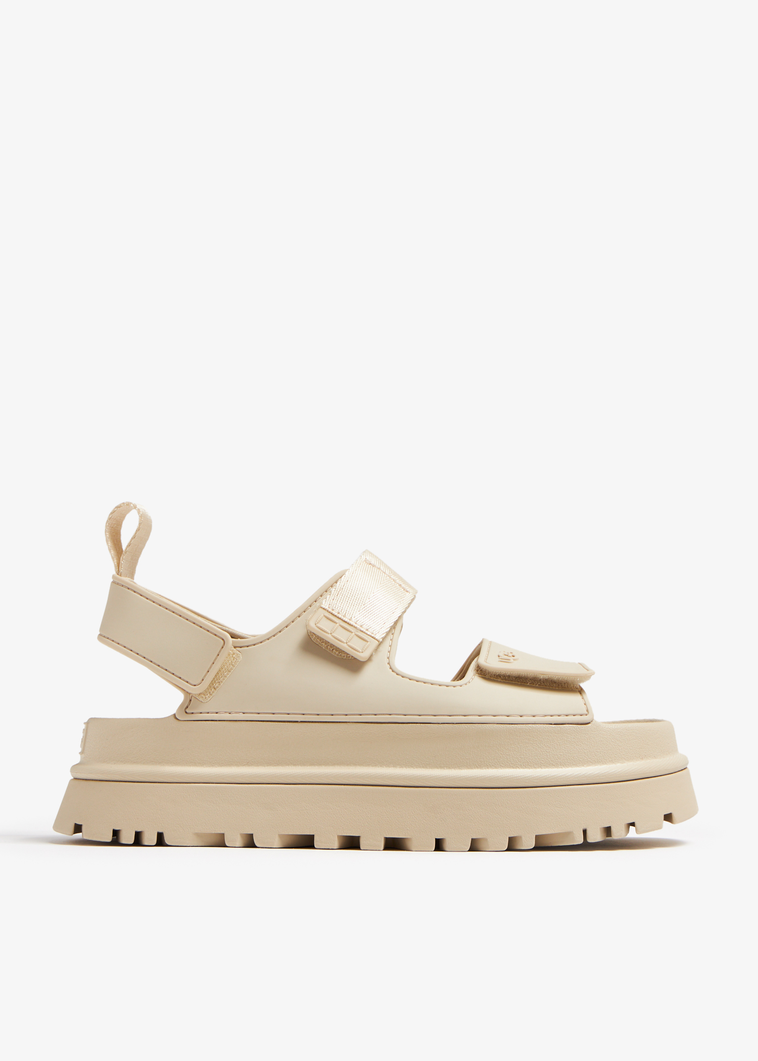 

Golden Glow sandals, Beige
