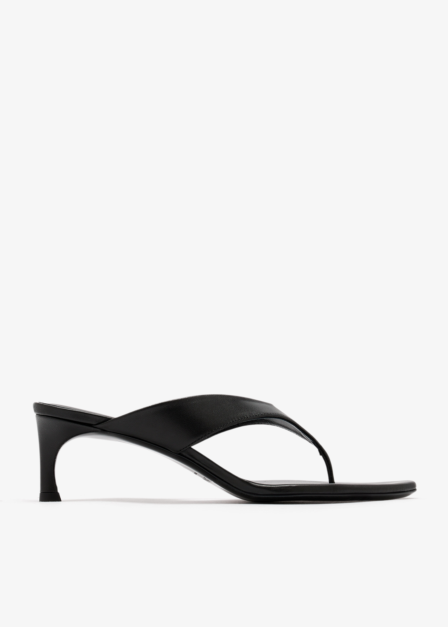 

Leather mules, Black