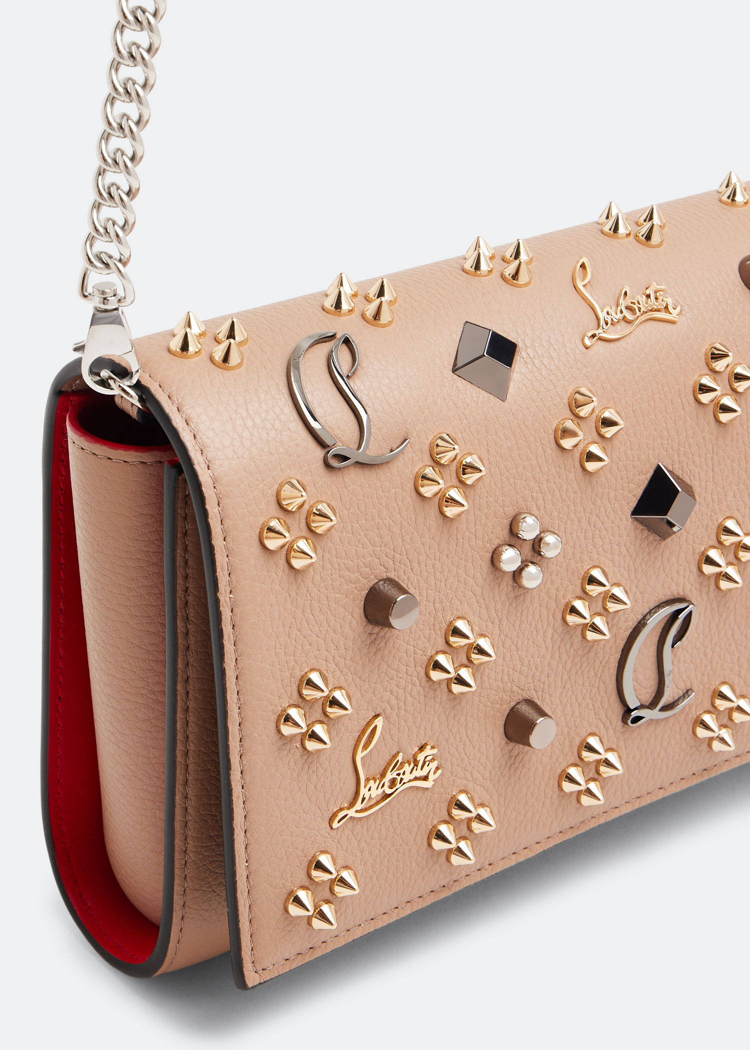 Louboutin paloma clutch 2025