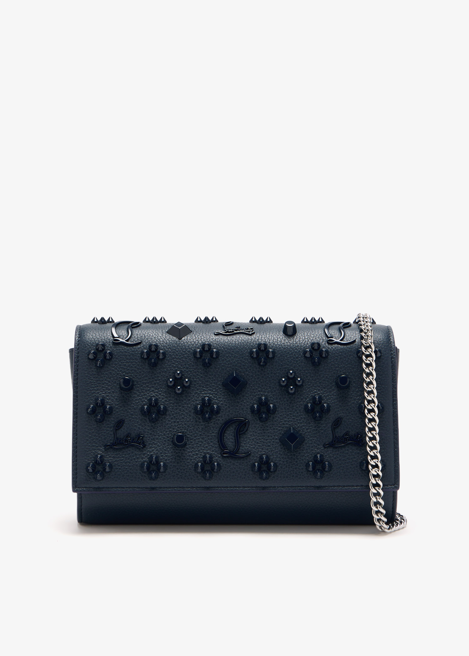 Christian Louboutin Paloma clutch for Women Navy in KSA Level Shoes