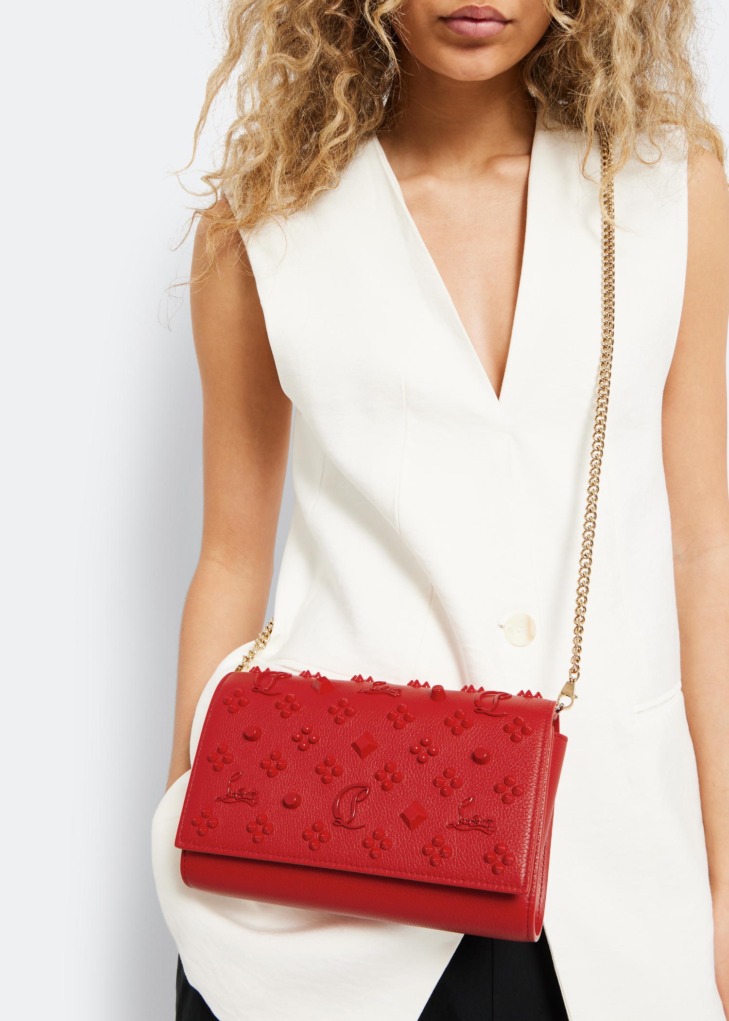 

Paloma clutch, Red