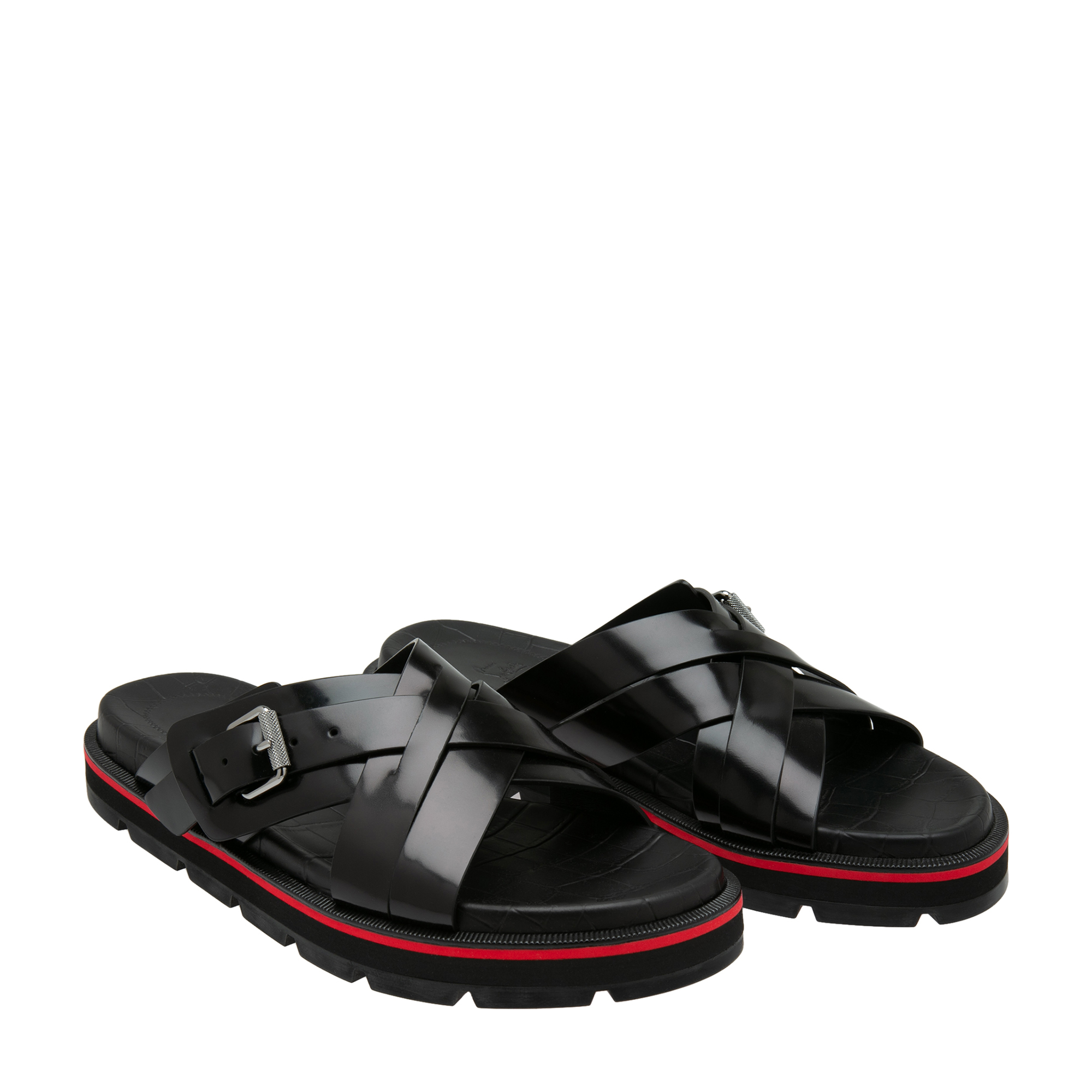 

Crantemir sandals, Black