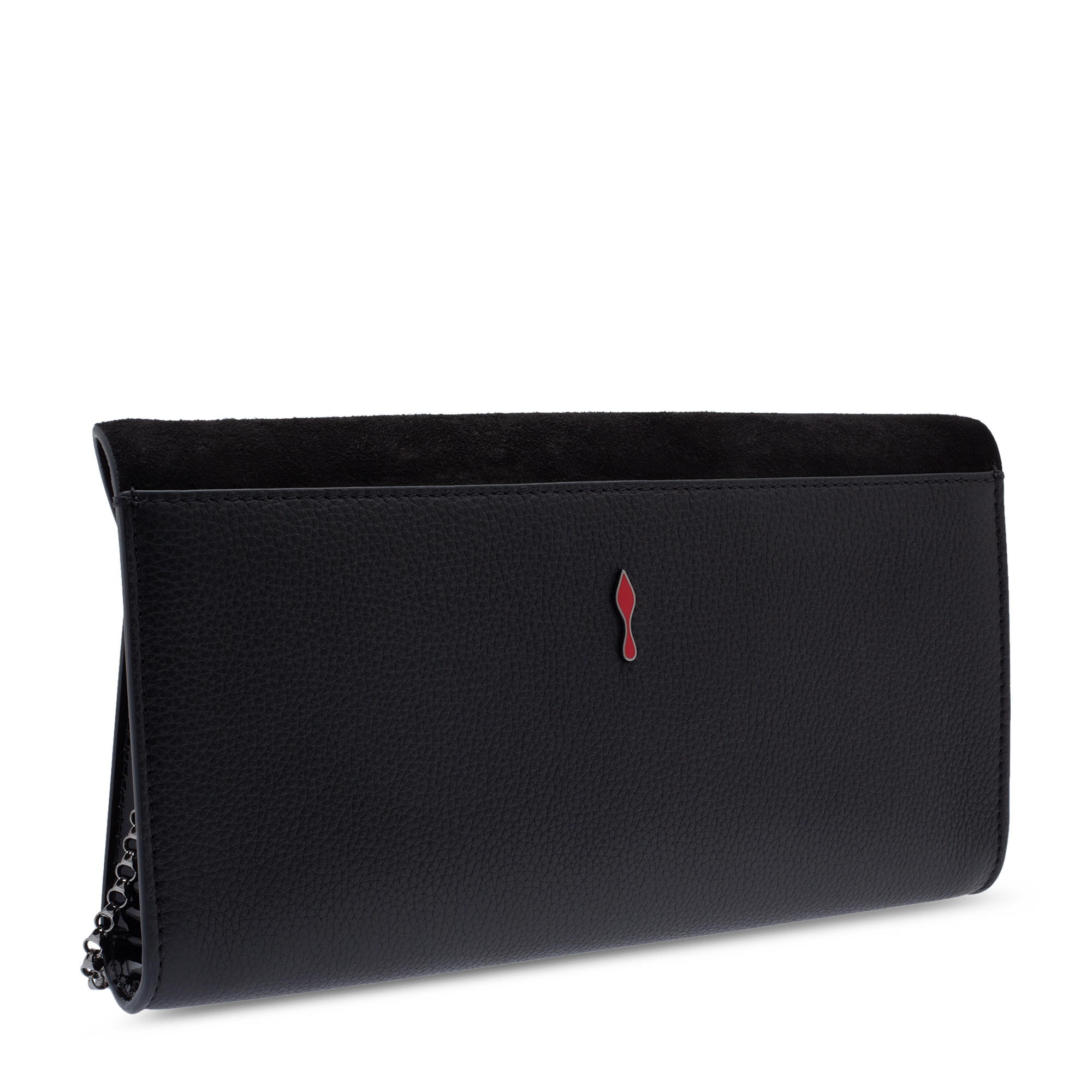 

Vero Dodat suede clutch, Black