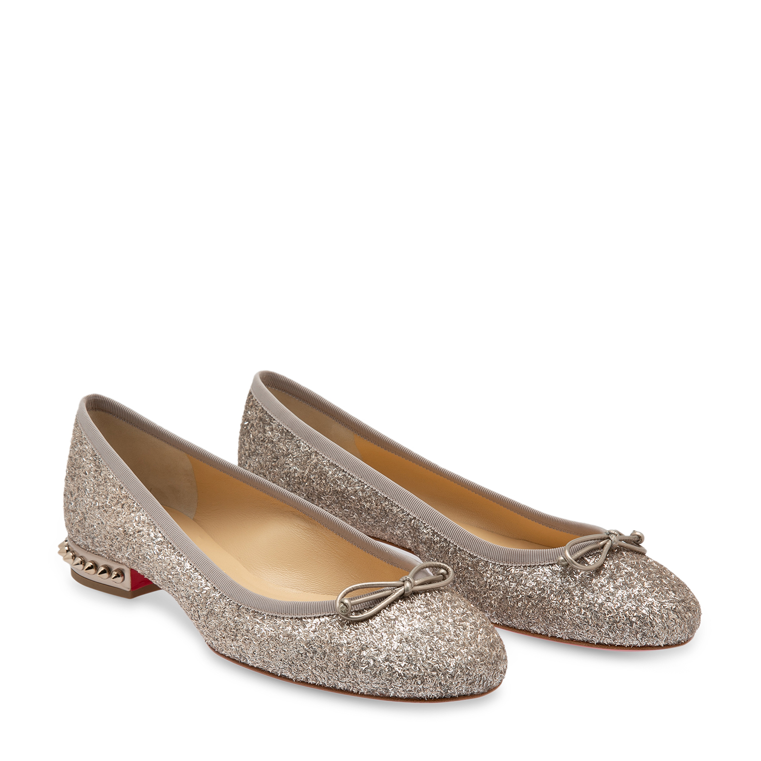 Christian Louboutin La Massine ballet flats for Women White in