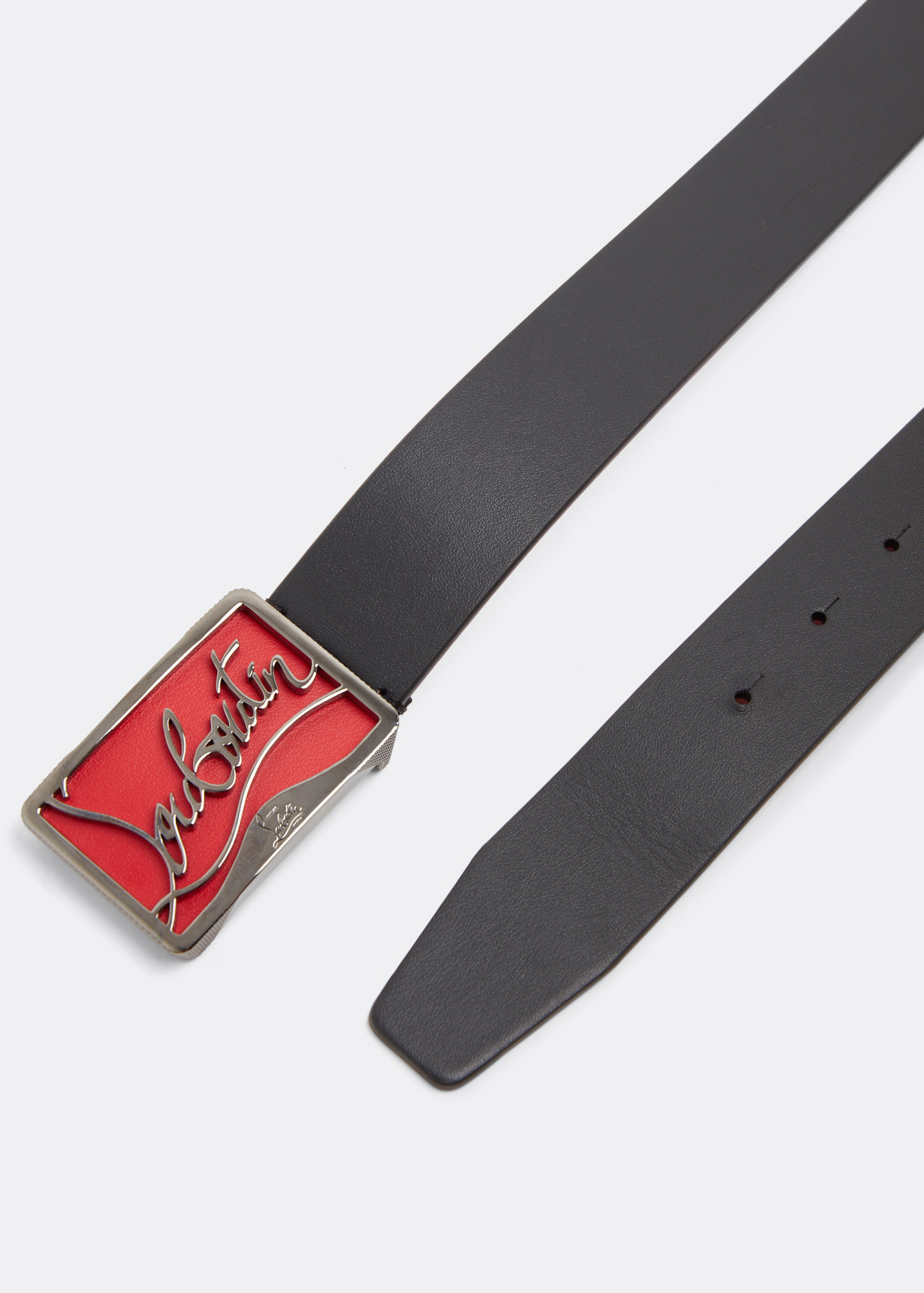 Christian Louboutin Ricky belt for Men - Black in UAE