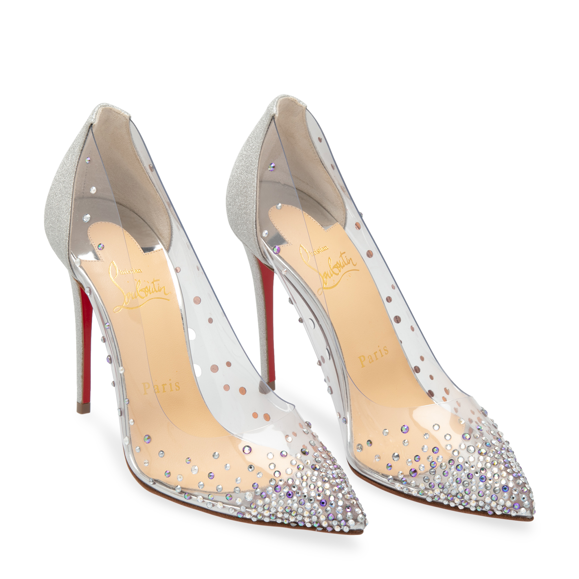 

Degrastrass pumps, Silver