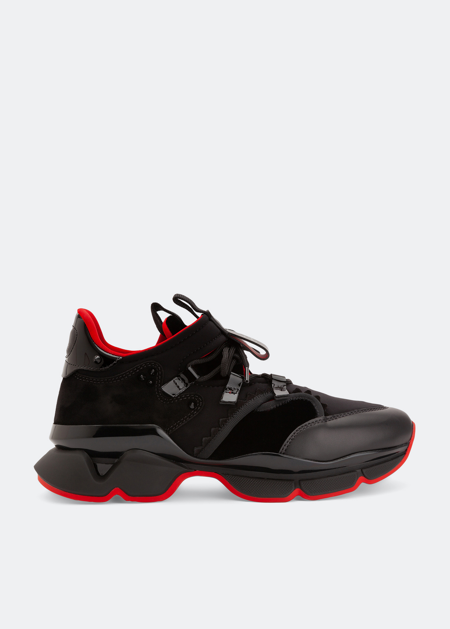 Christian louboutin store red runner sneakers