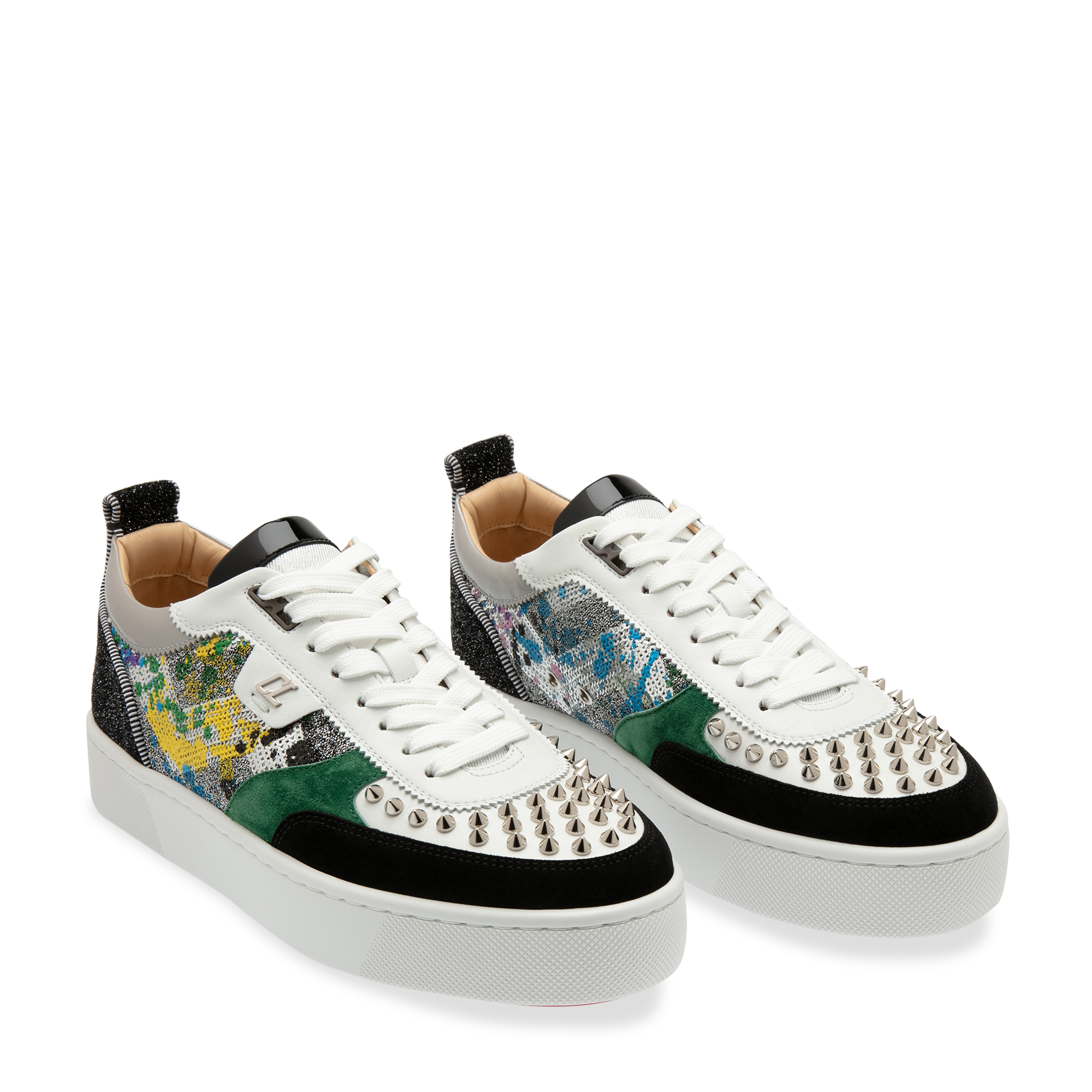 

Happyrui spikes sneakers, Multi-coloured
