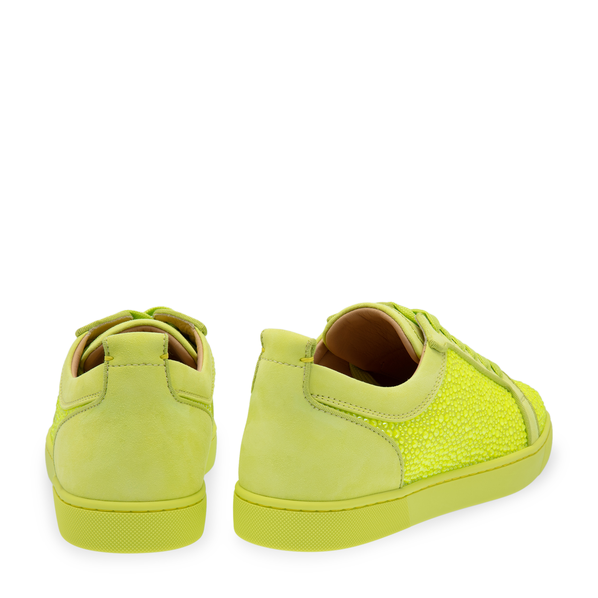 Louboutin yellow sneakers sale
