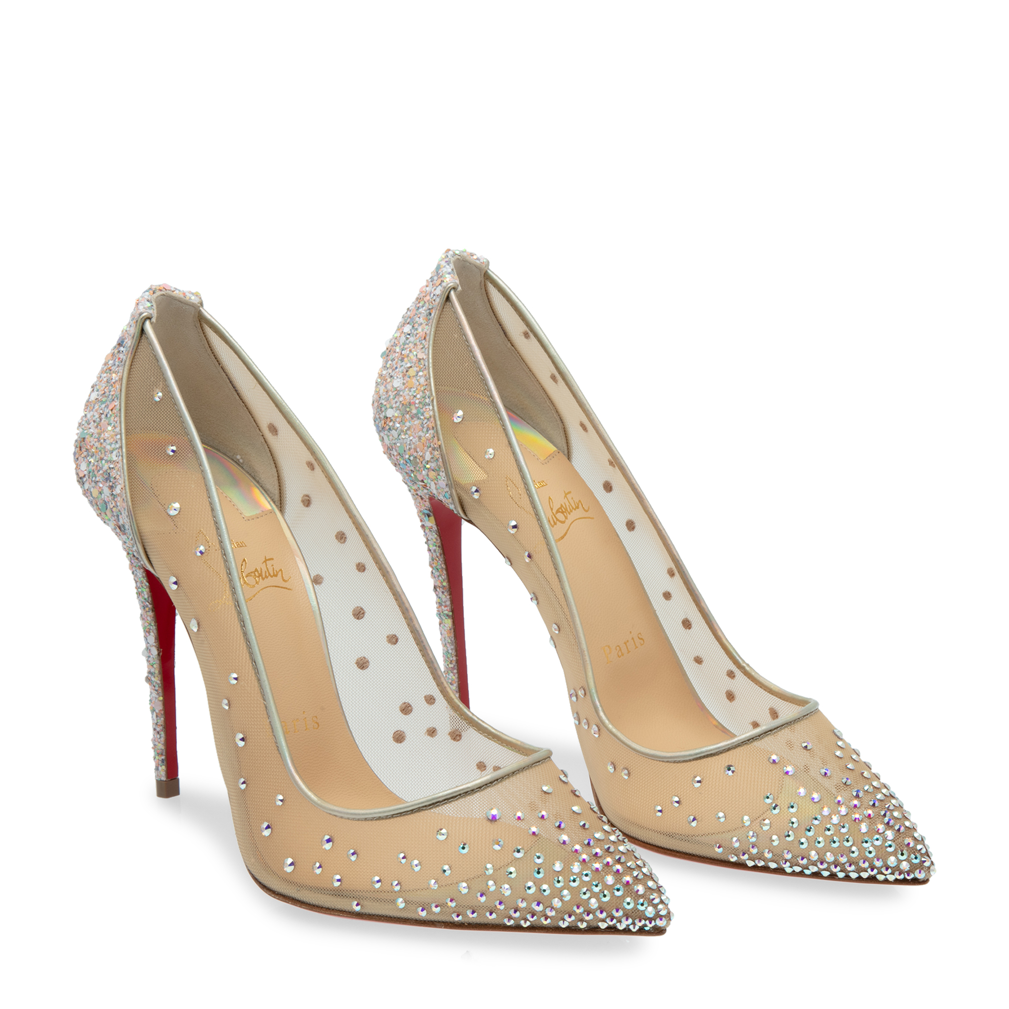 

Follies Strass pumps, Silver