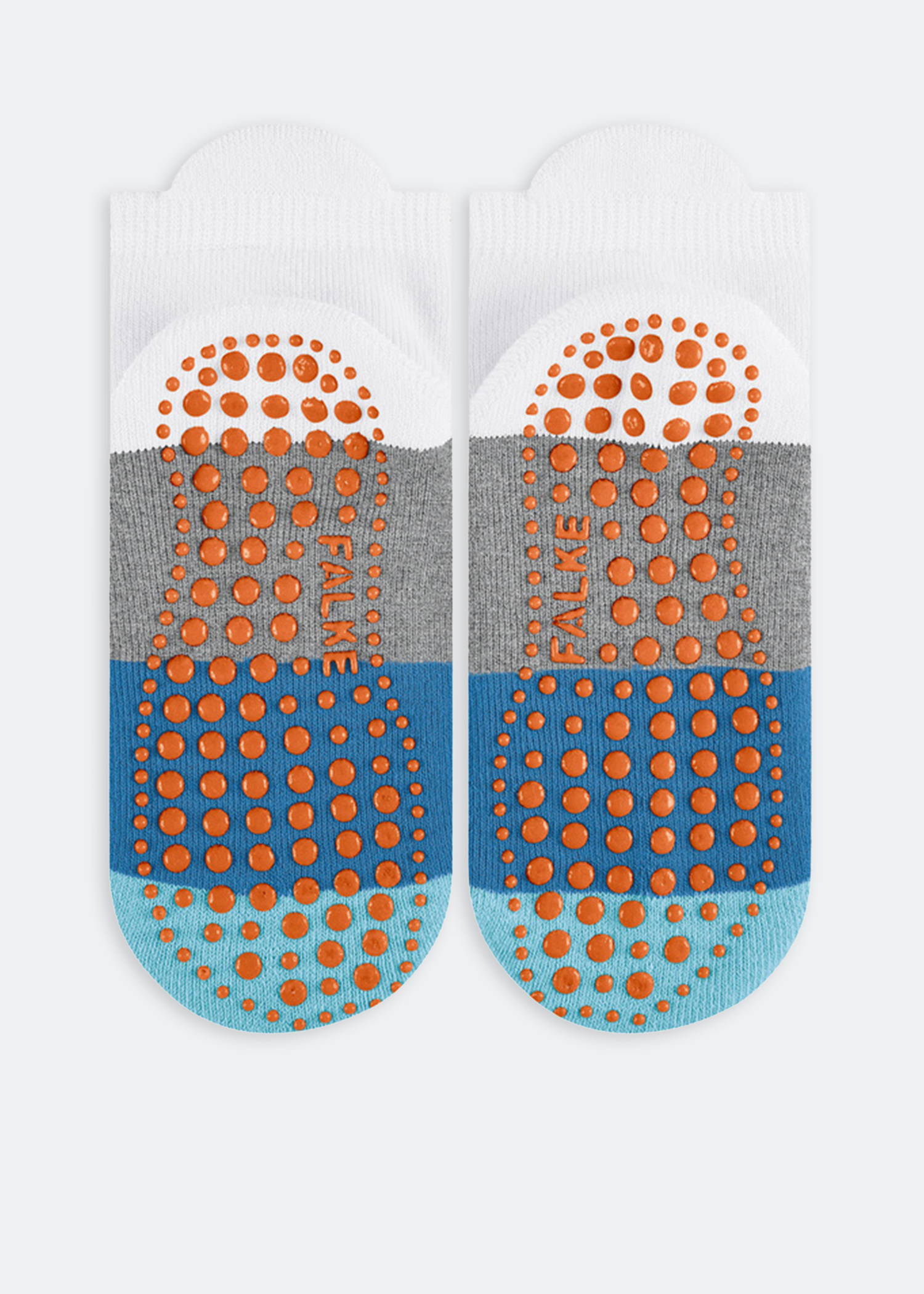 

Colour Block kids non-slip socks, Multi-coloured