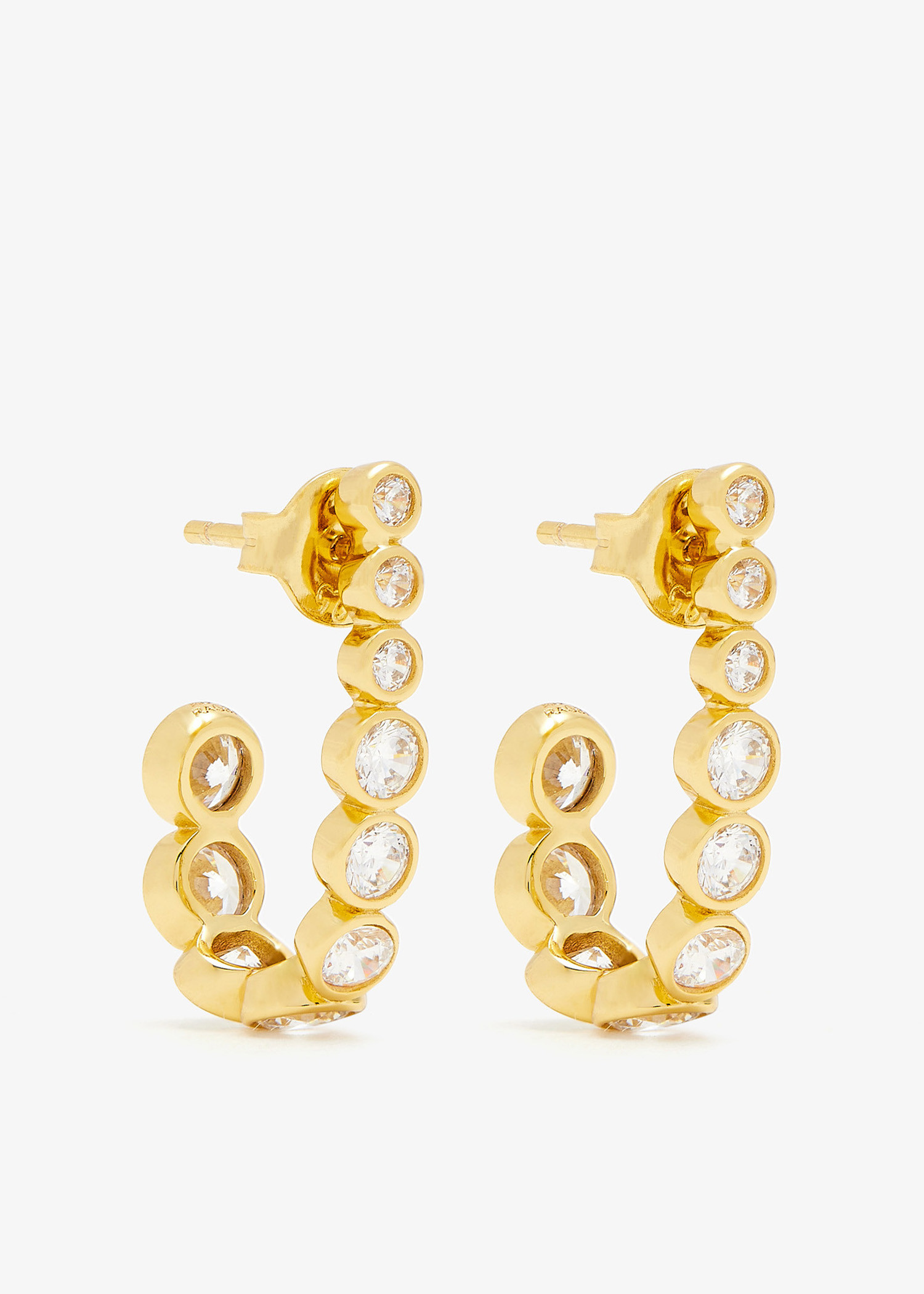 

Oda earrings, Gold