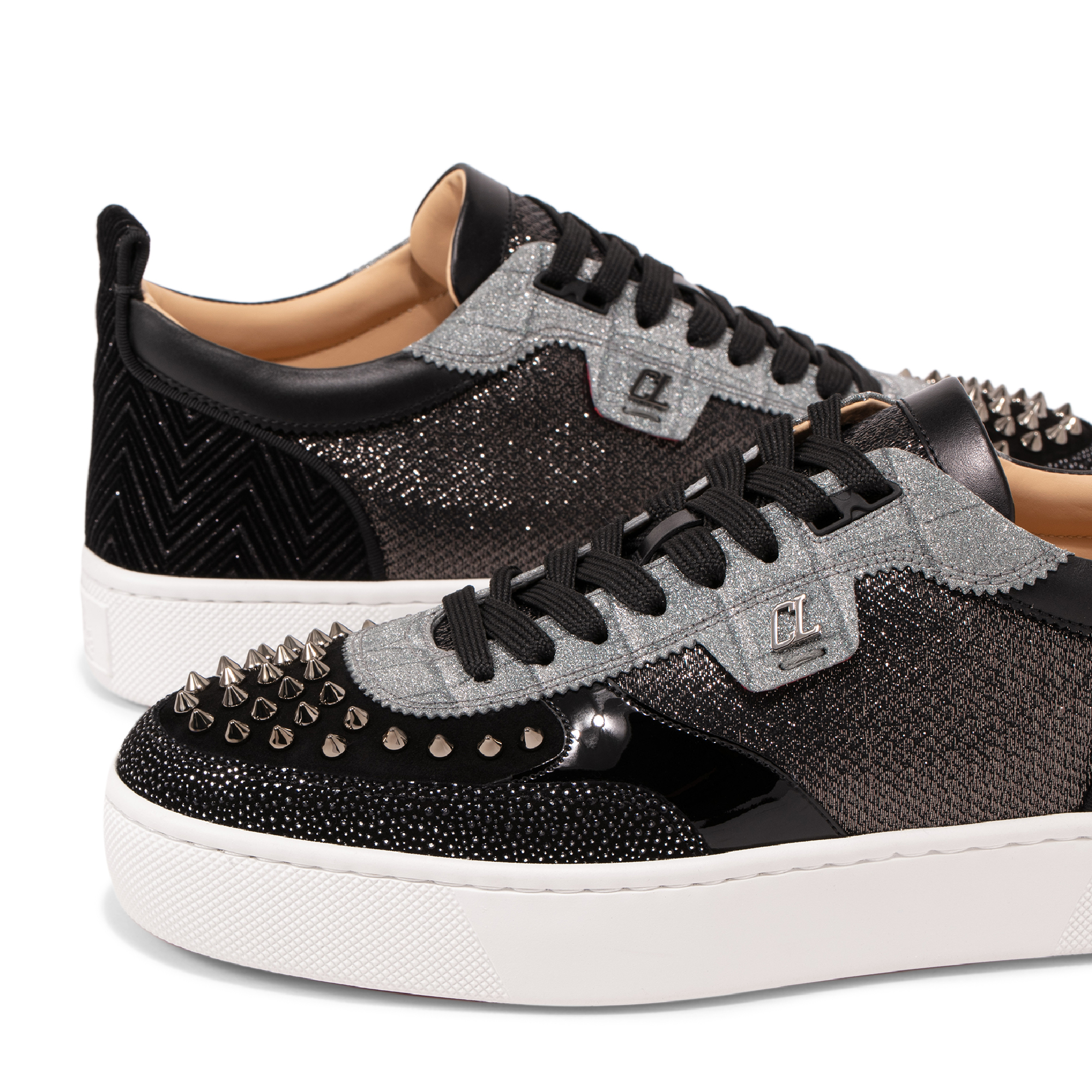 

Happyrui Spikes sneakers, Black