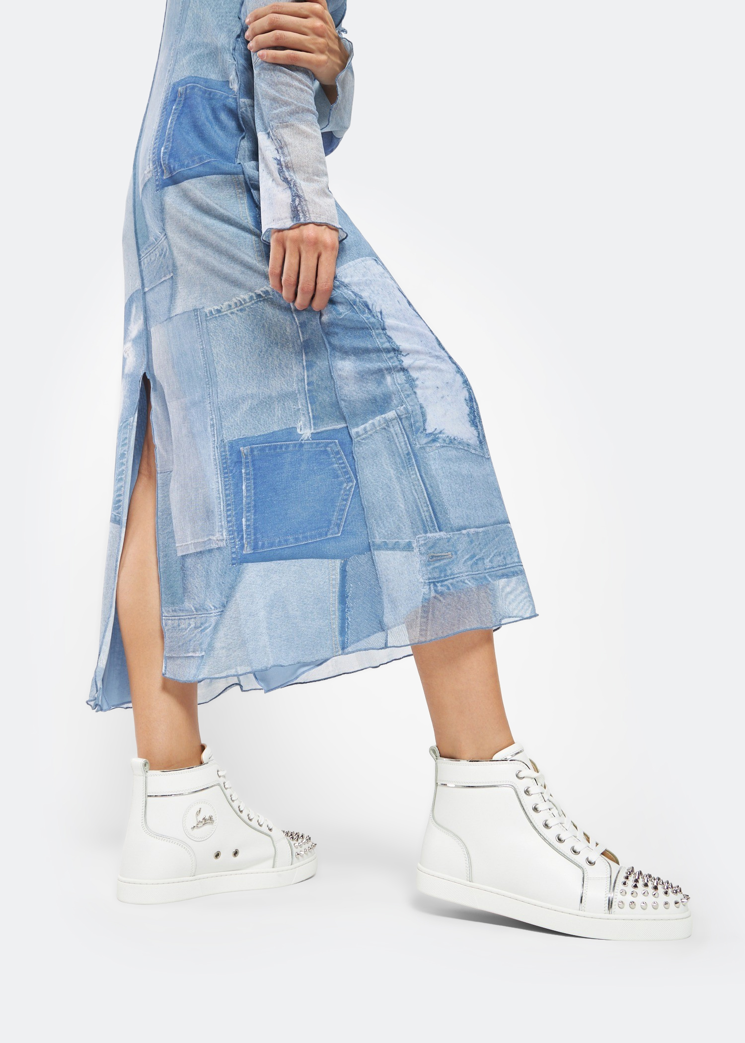 

Lou Spikes sneakers, White