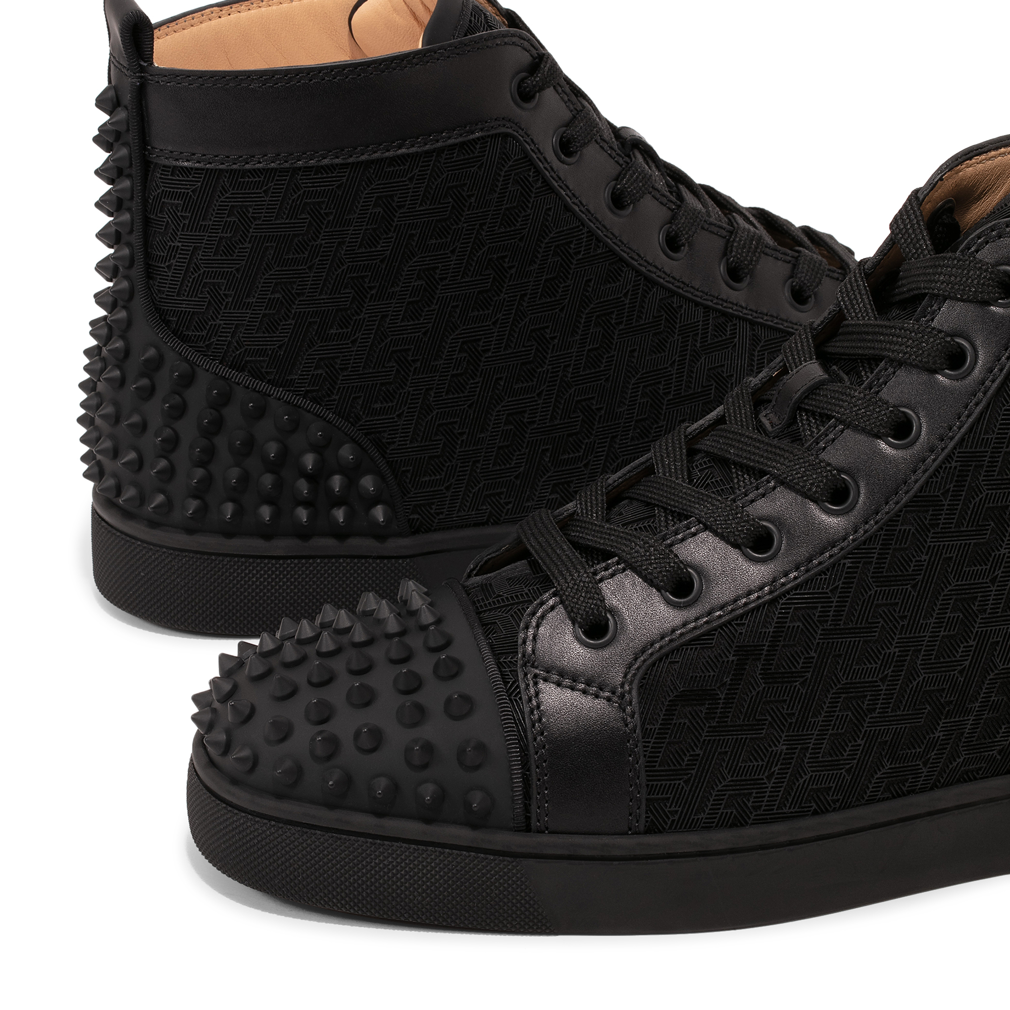 

Lou Spikes 2 Flat sneakers, Black