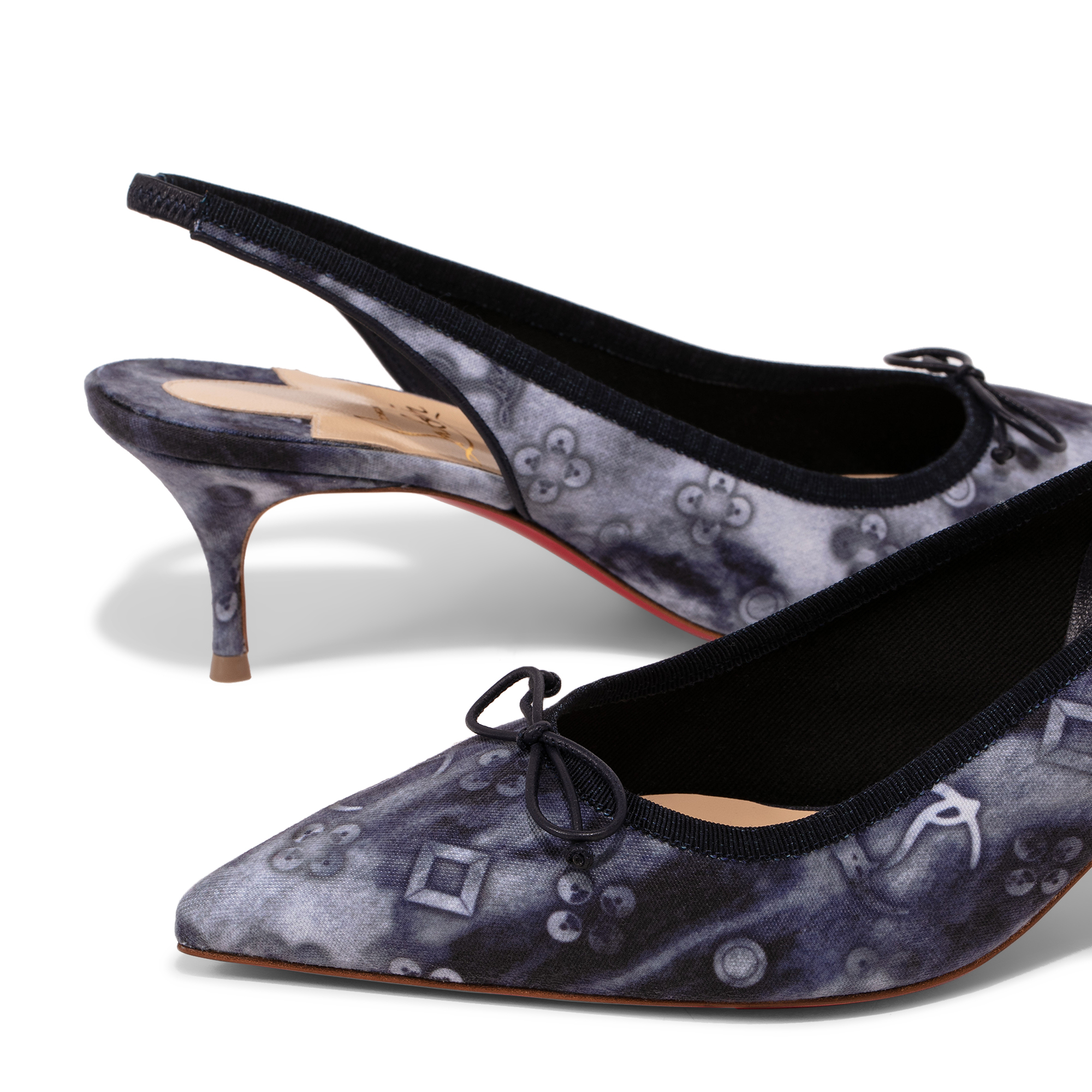 

Hall slingback 55 pumps, Prints