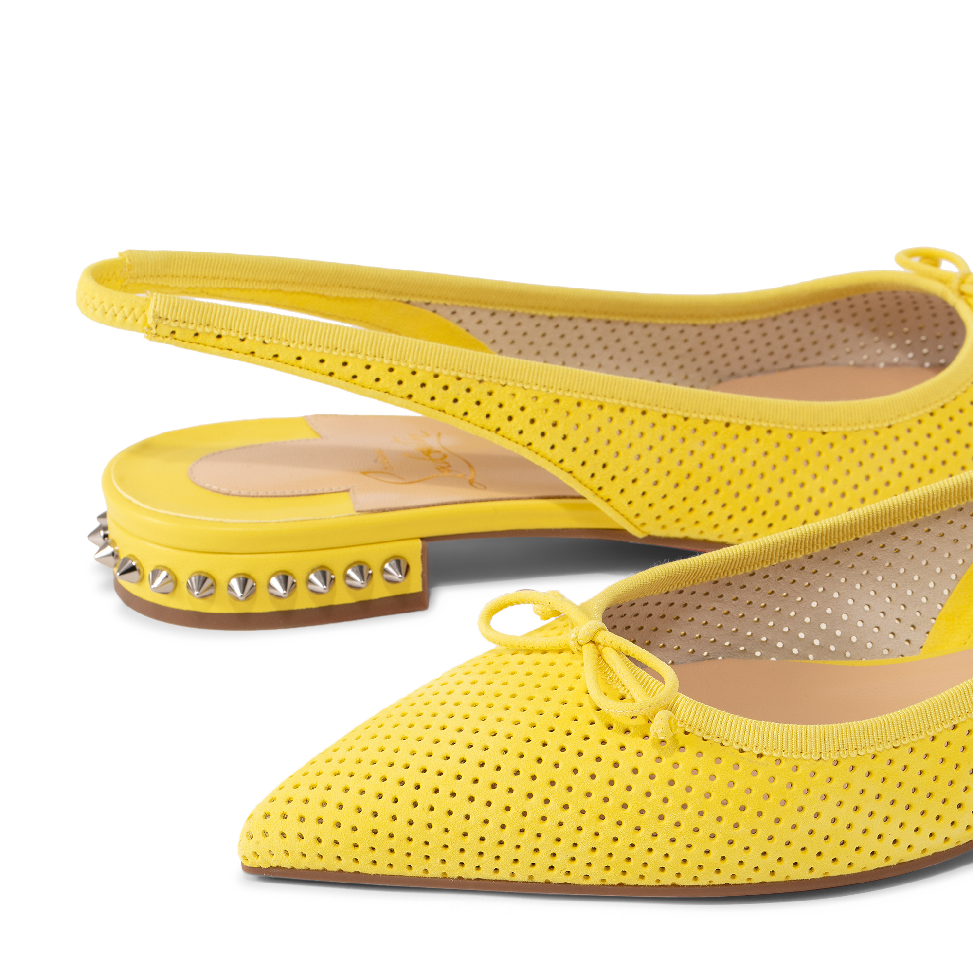

Hall slingback flats, Yellow
