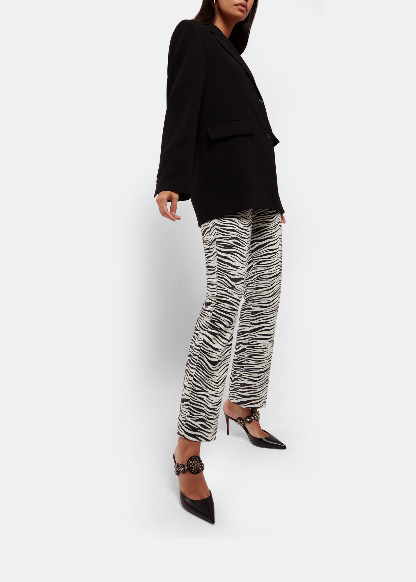 

Miss Goldora mules, Black