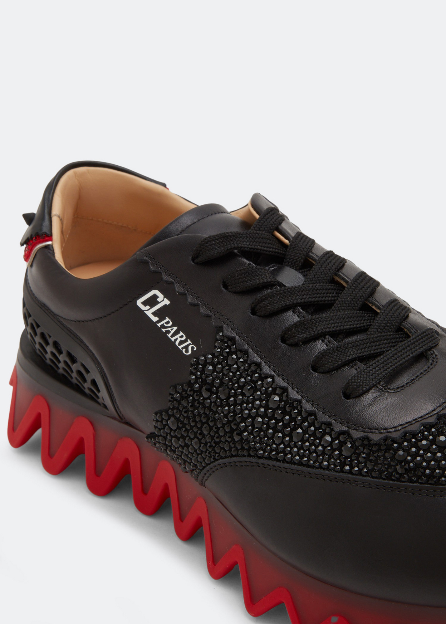 

Loubishark sneakers, Black