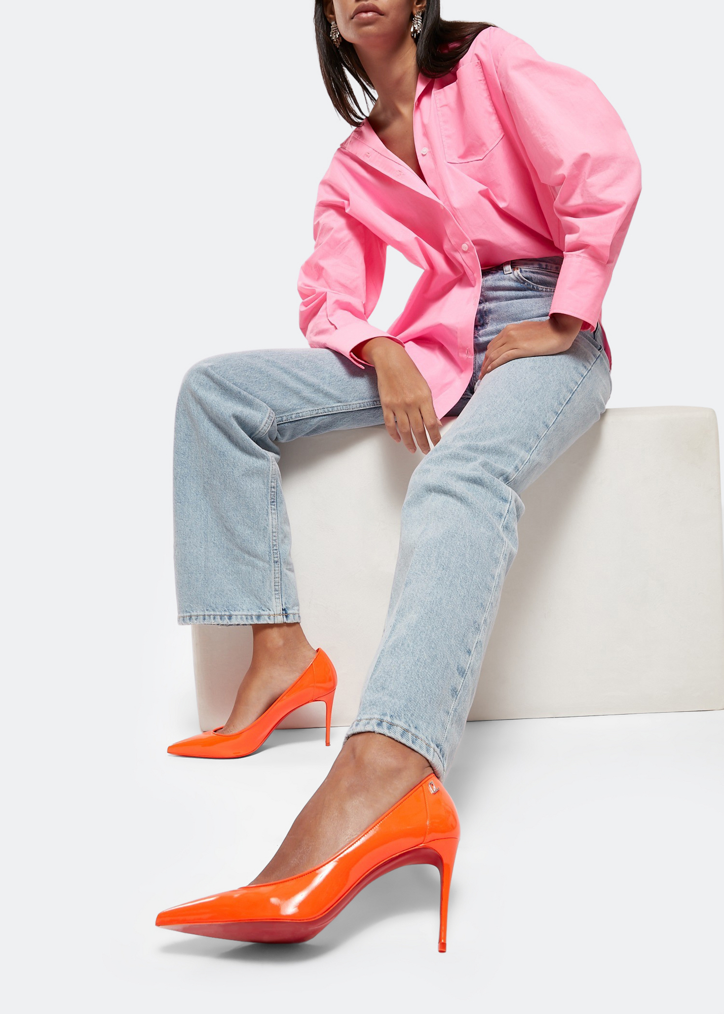 

Sporty Kate 85 pumps, Orange