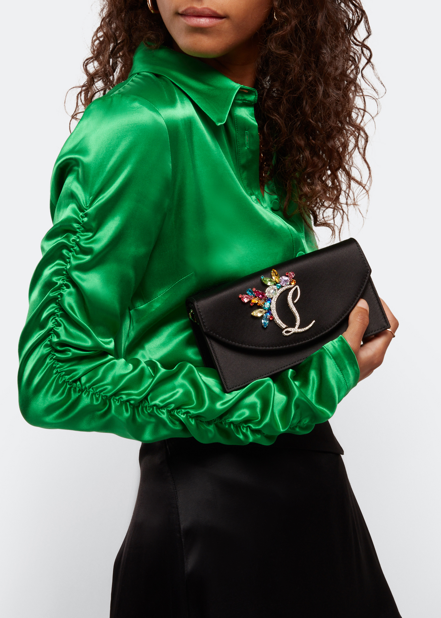 

Loubi54 clutch, Black