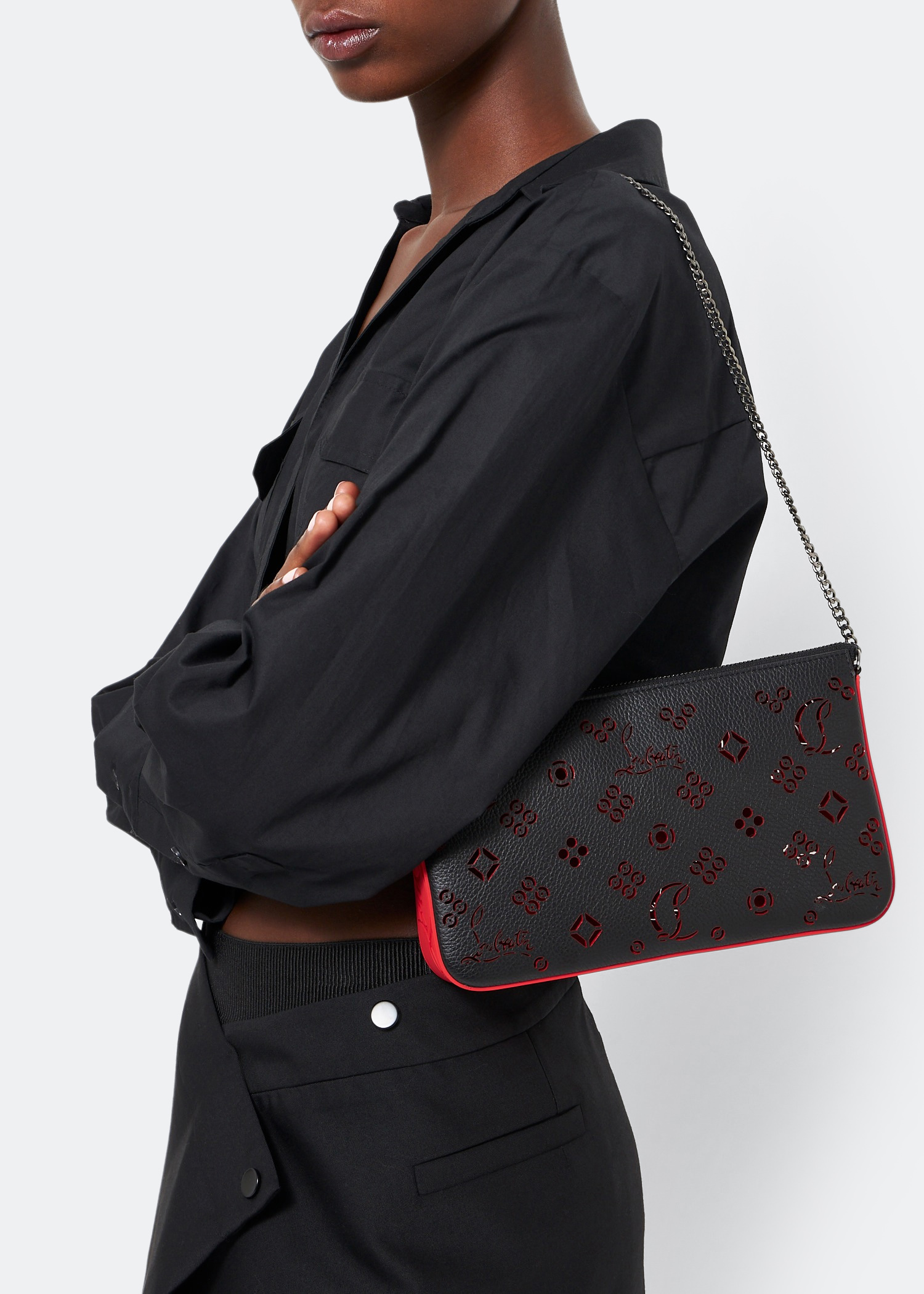 

Loubila clutch, Black