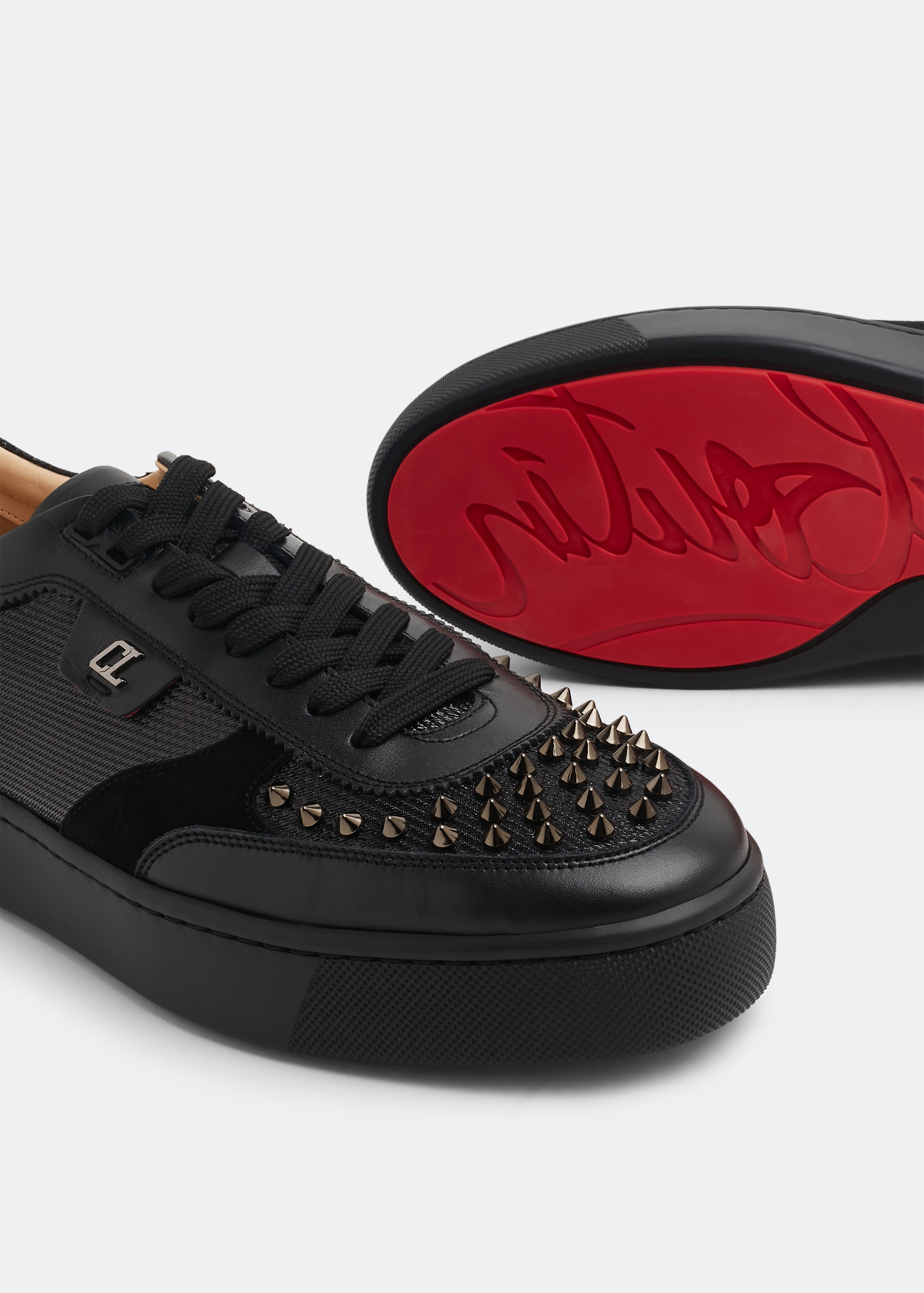 

Happyrui spikes sneakers, Black