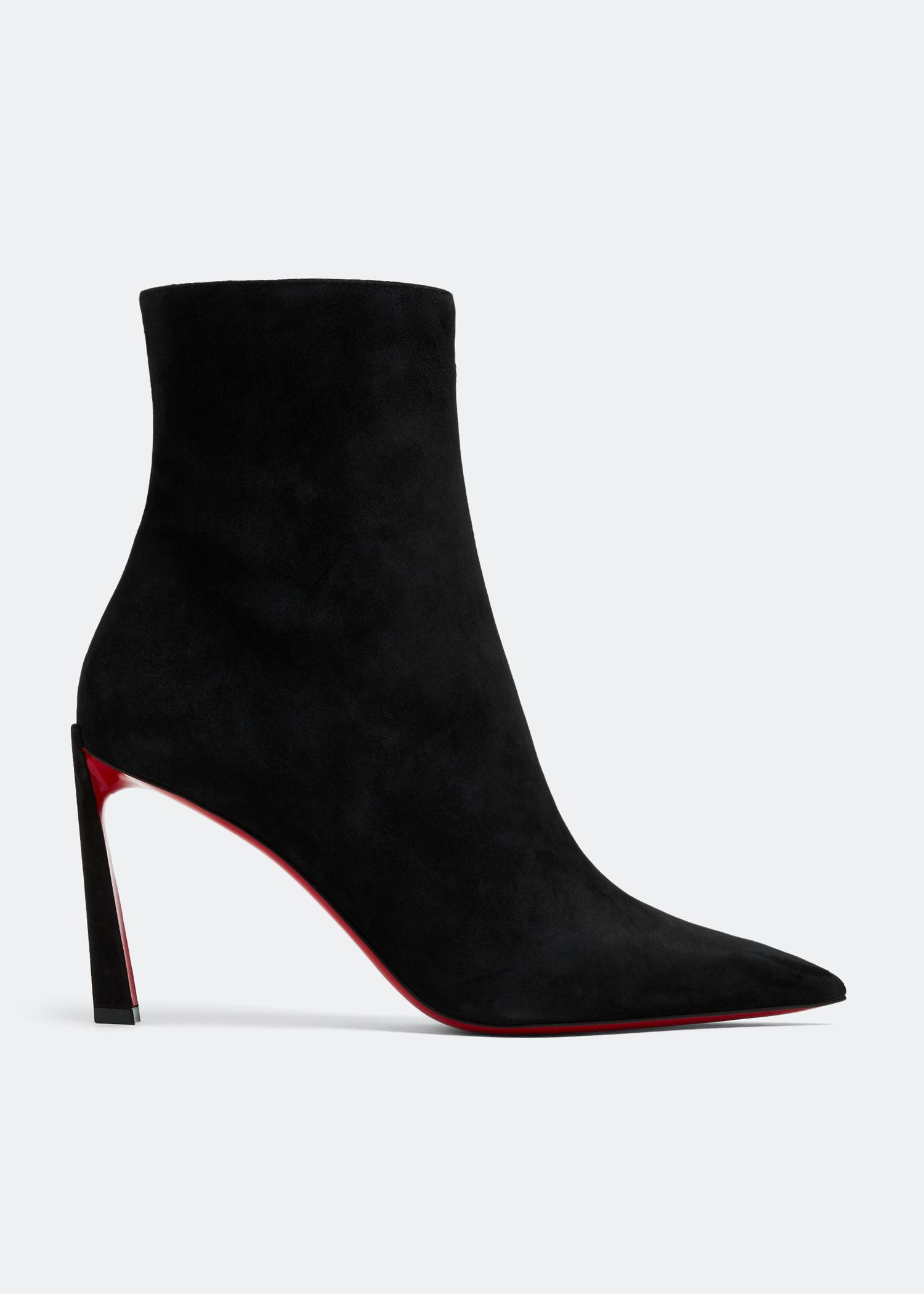 Eloise leather red sole booties hotsell