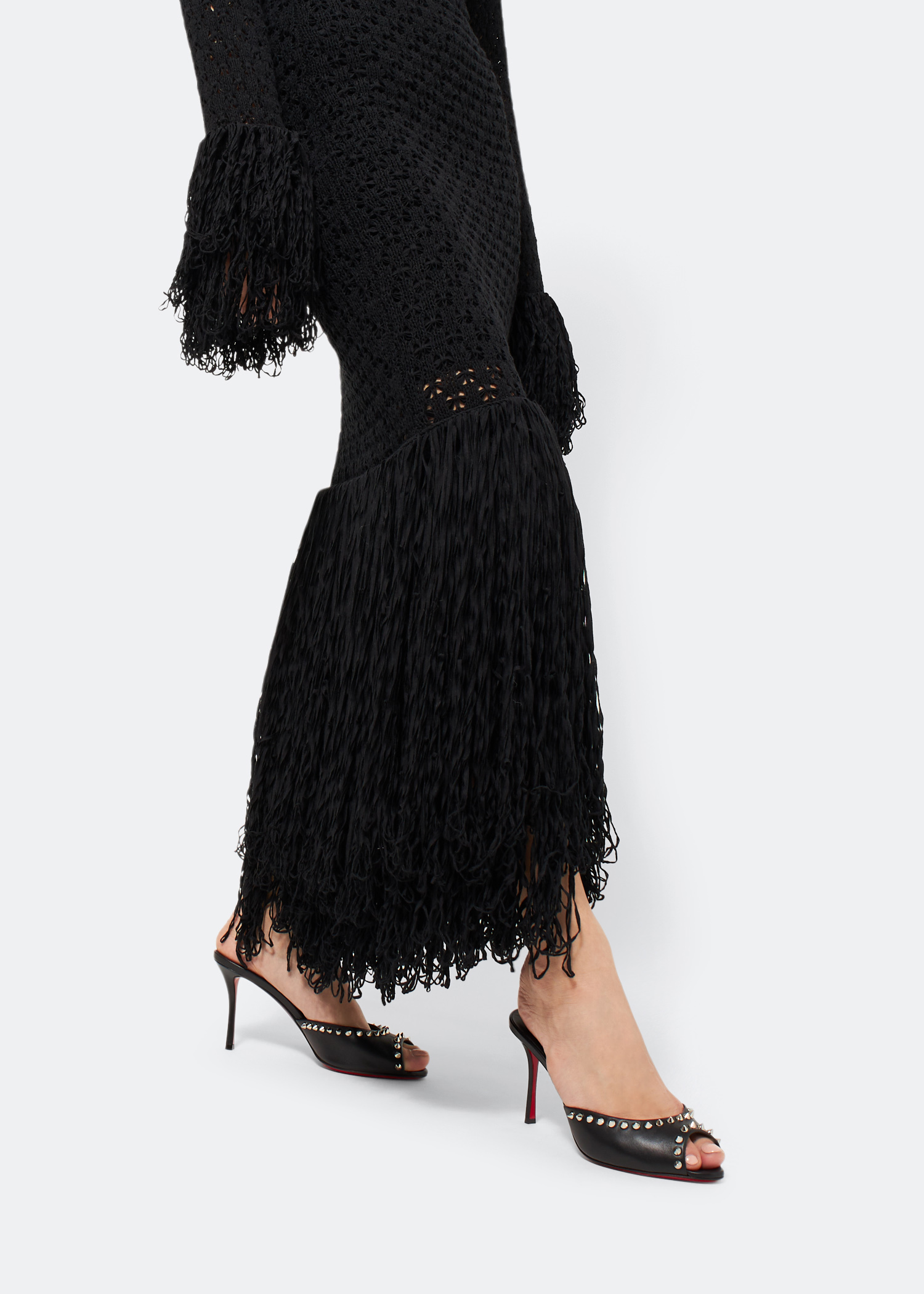 

Me Dolly Spike 85 mules, Black