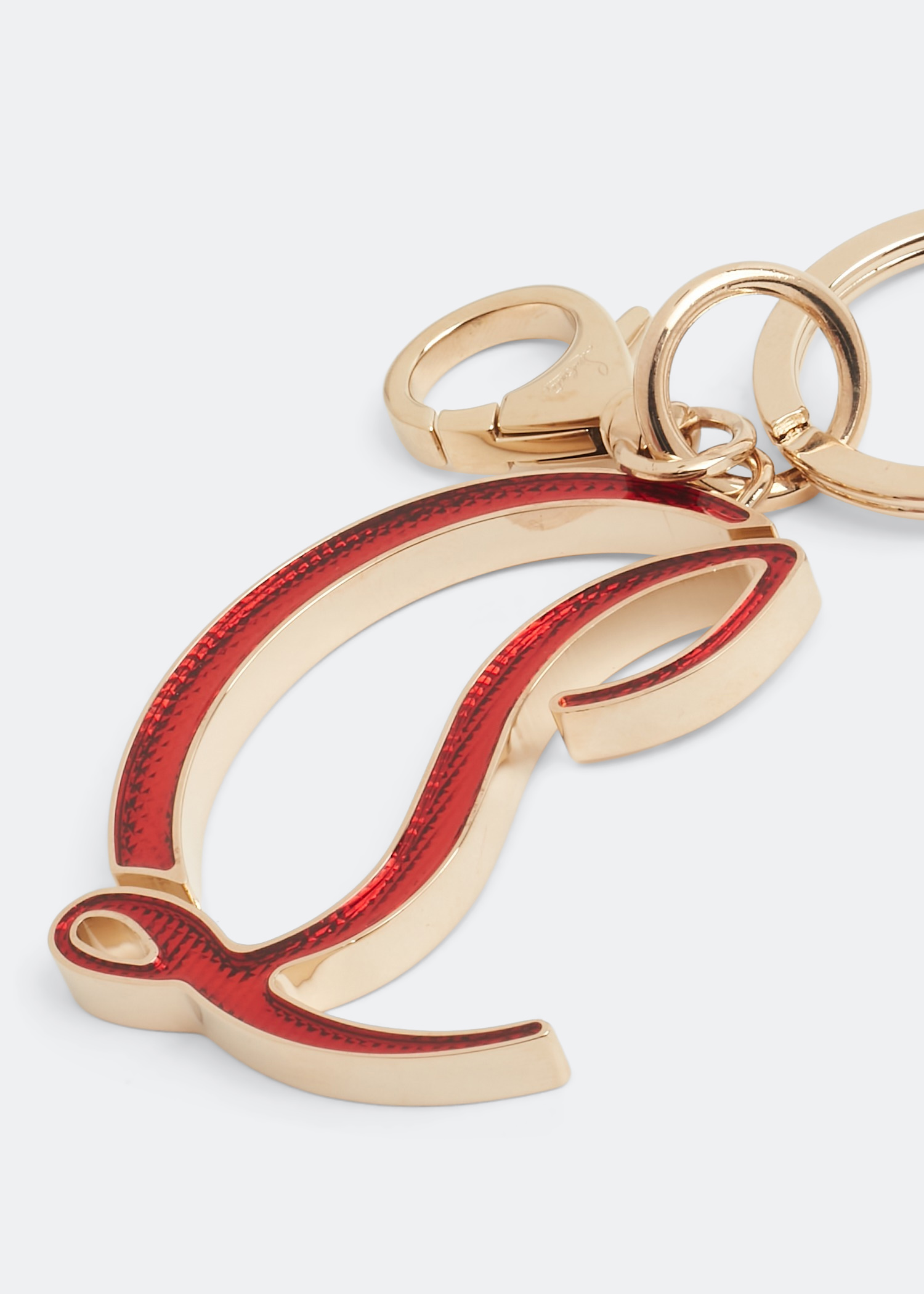 

CL Logo keyring, Gold