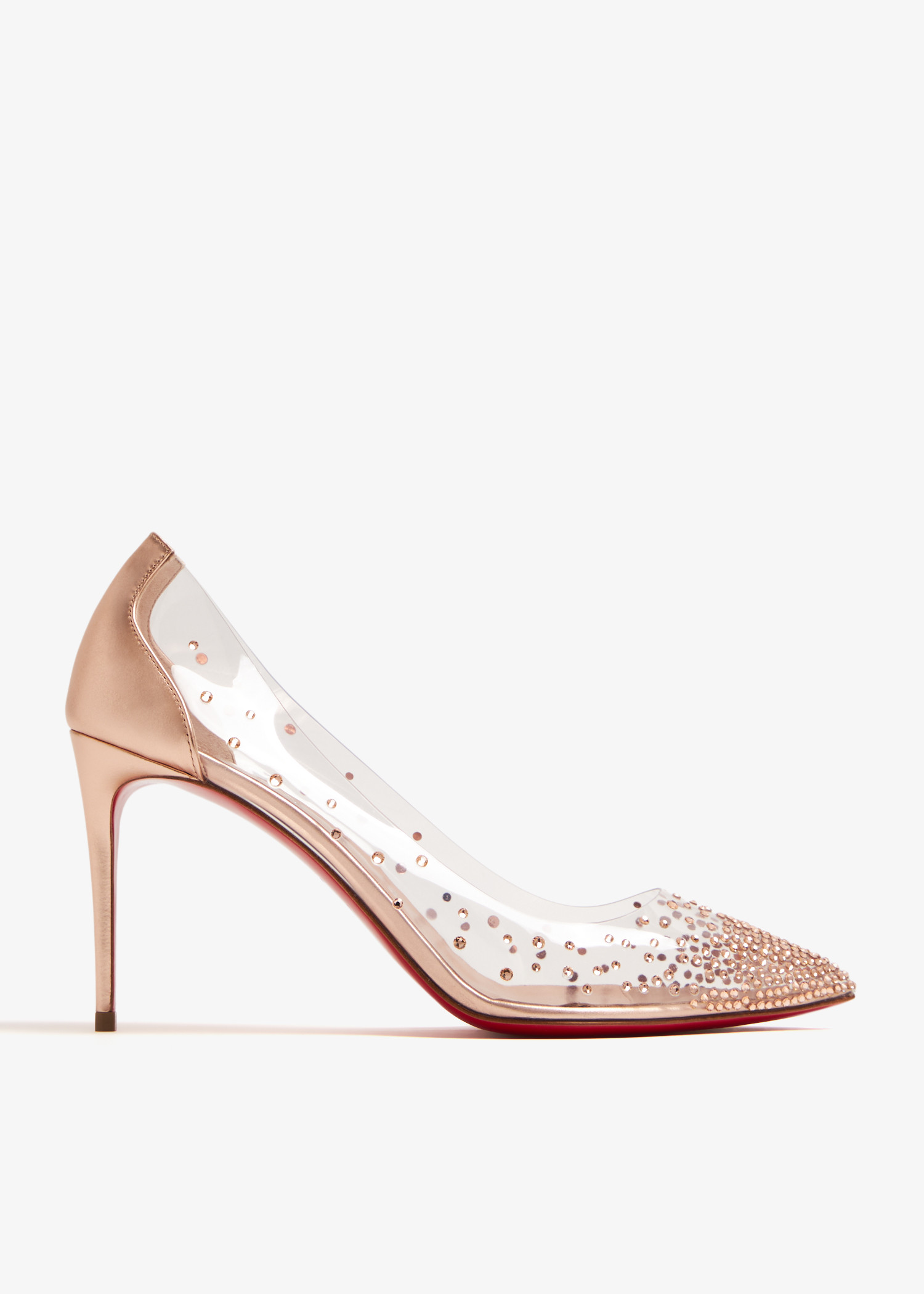 

Degrastrass 85 pumps, Metallic