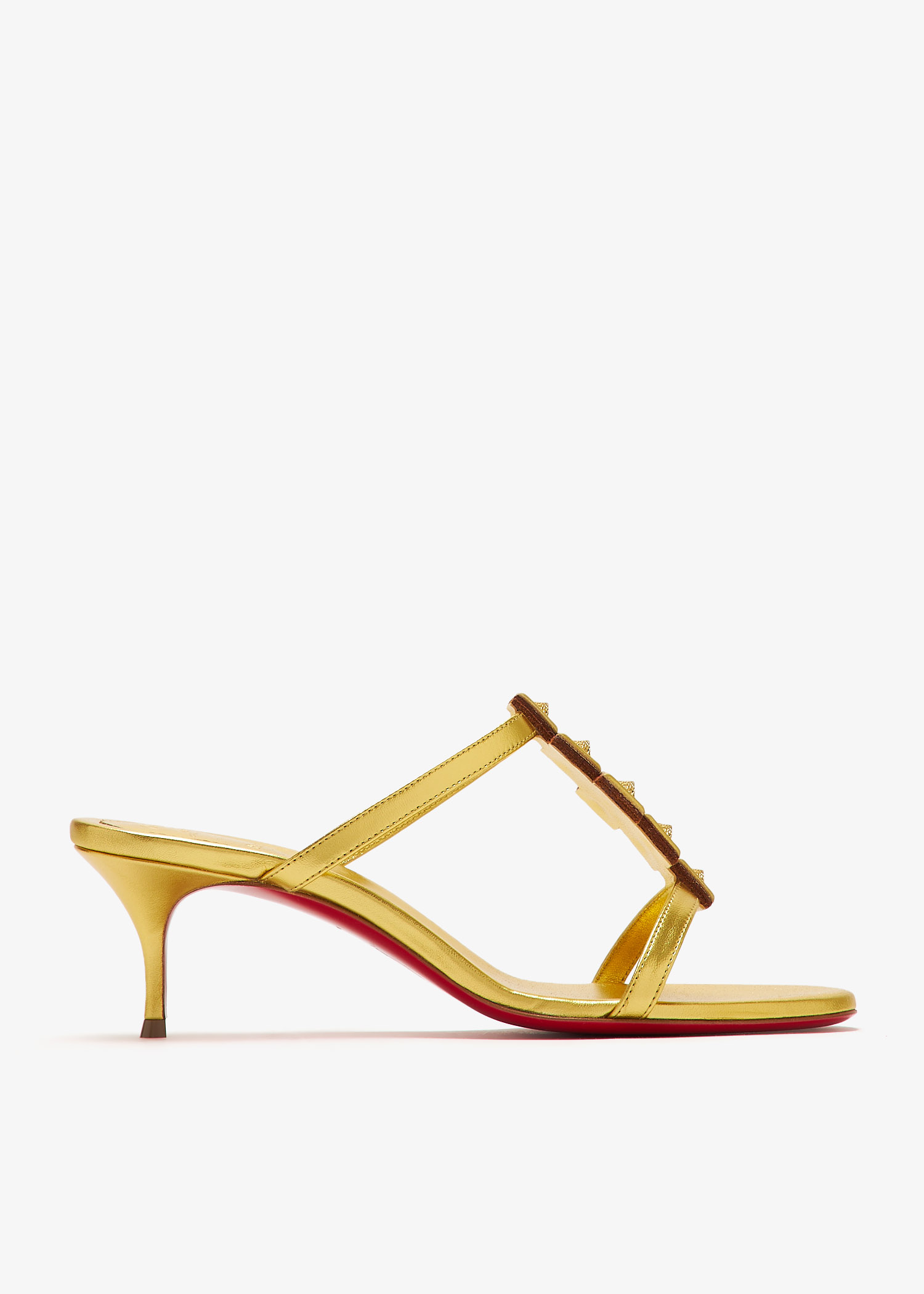 Christian Louboutin Diwalina sandals for Women - Gold in UAE