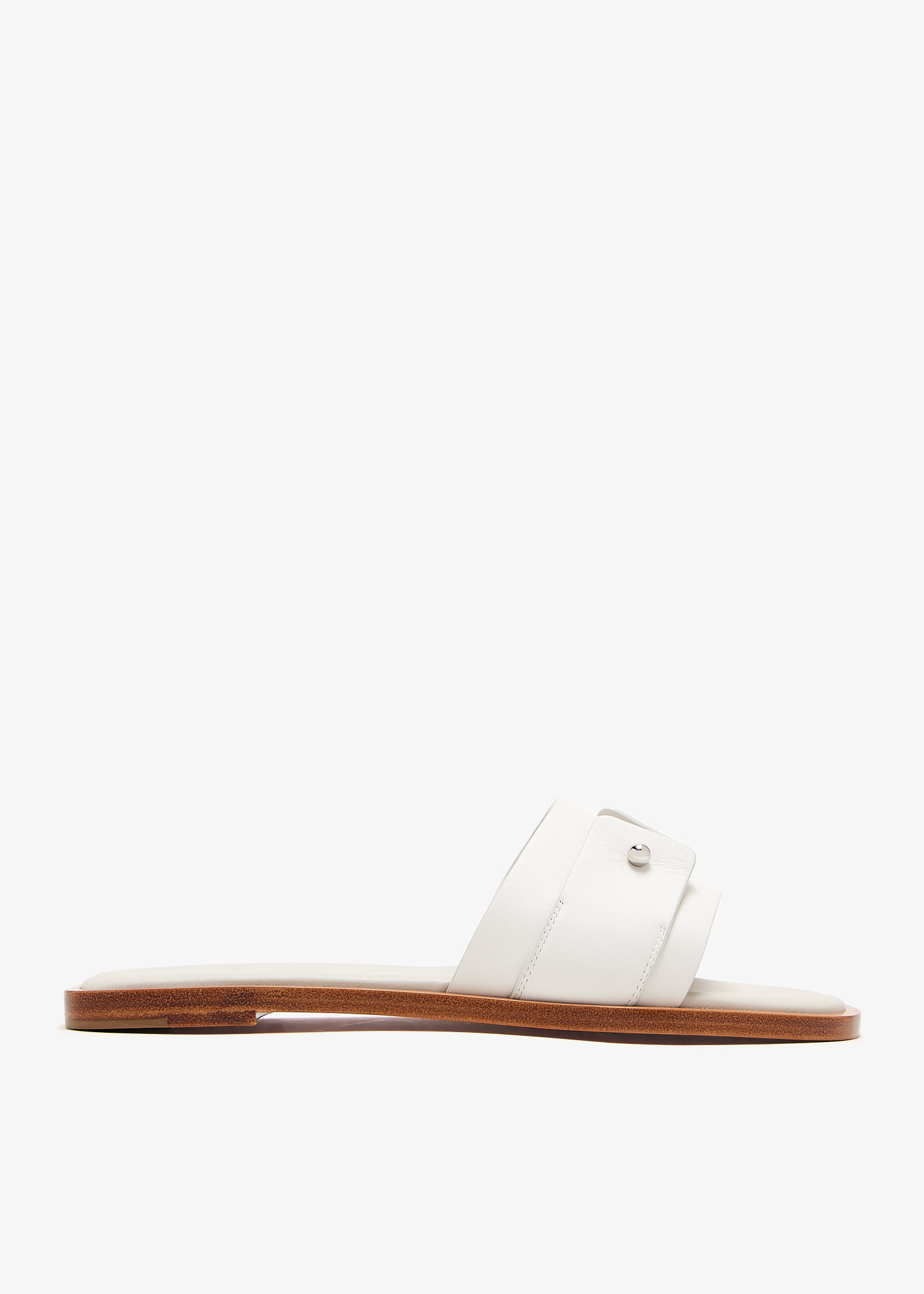 

Chambelimule flat sandals, White