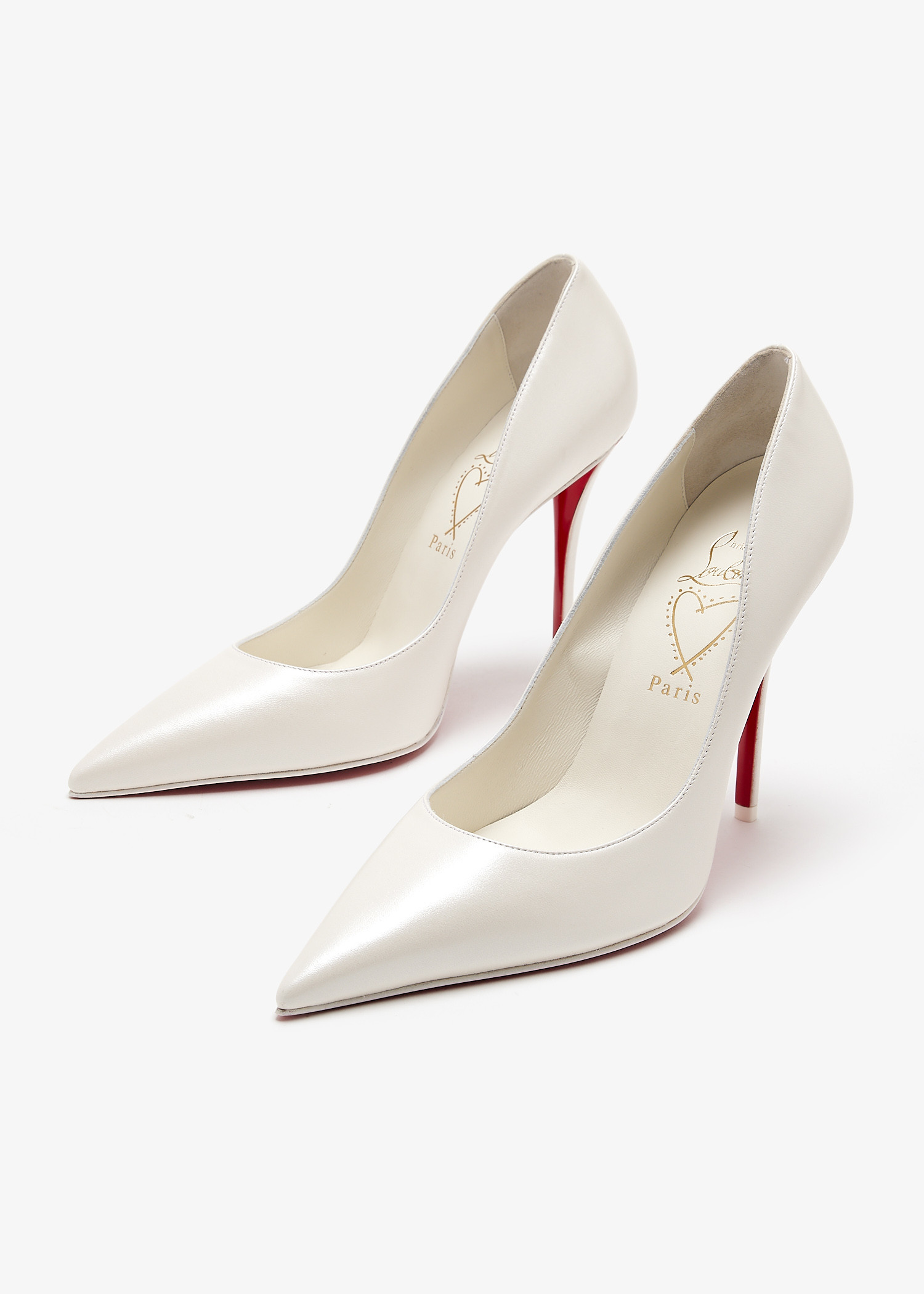 Christian Louboutin Miss Z 100 pumps for Women - White in Christian Louboutin Miss Z 100 pumps for Women - White in