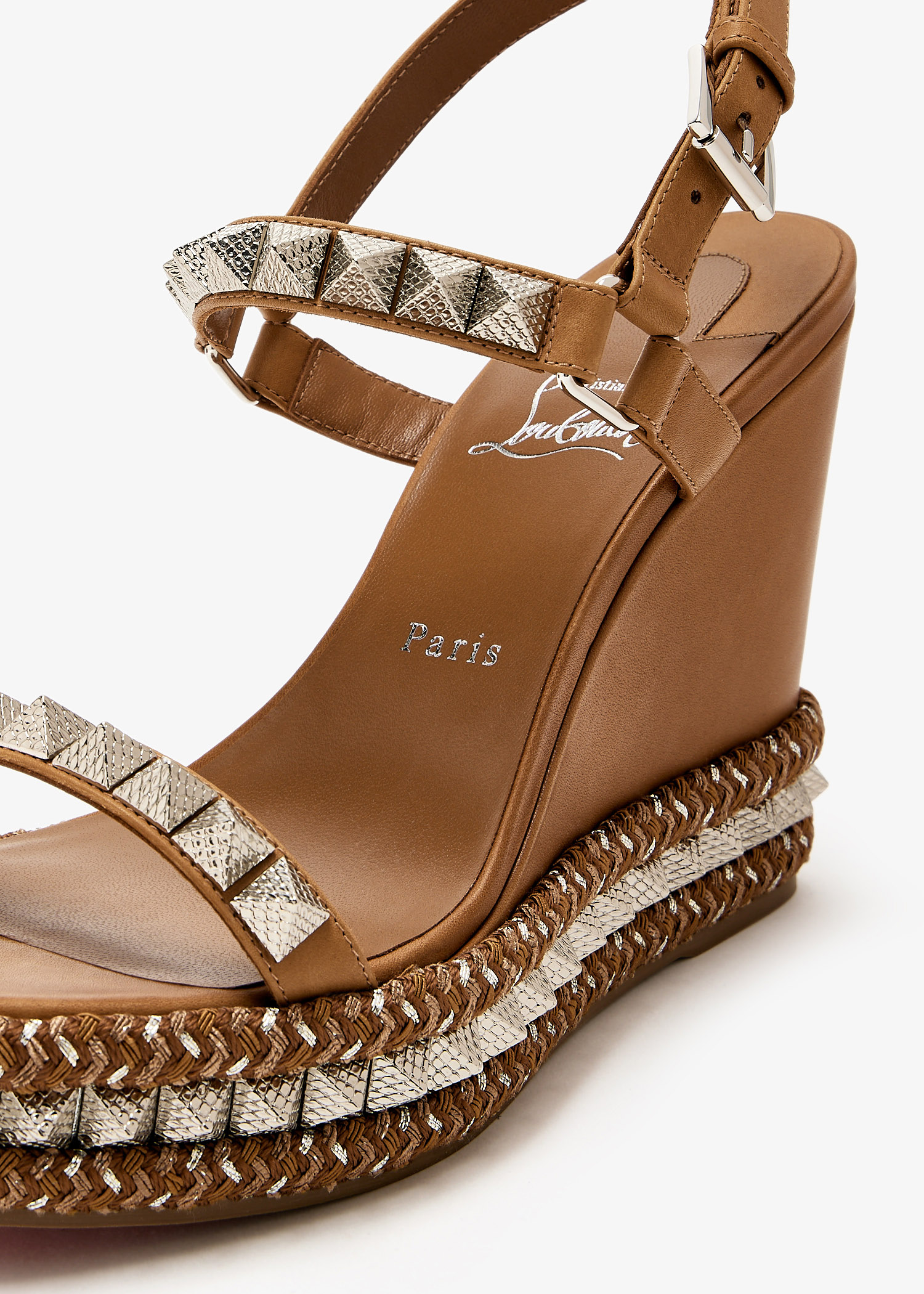 Christian Louboutin Pyraclou 110 wedge sandals for Women