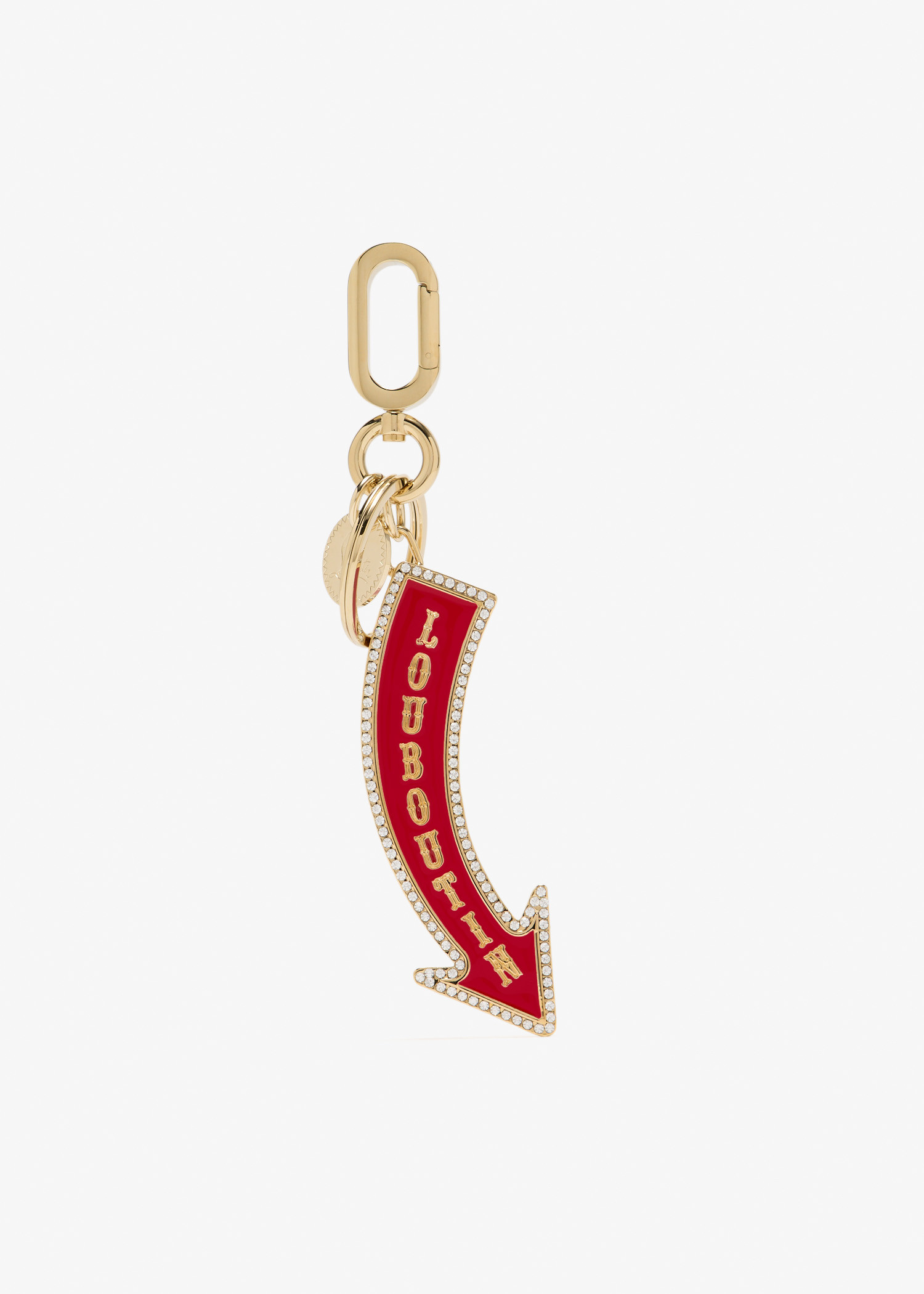 

Circus Signpost keyring, Gold