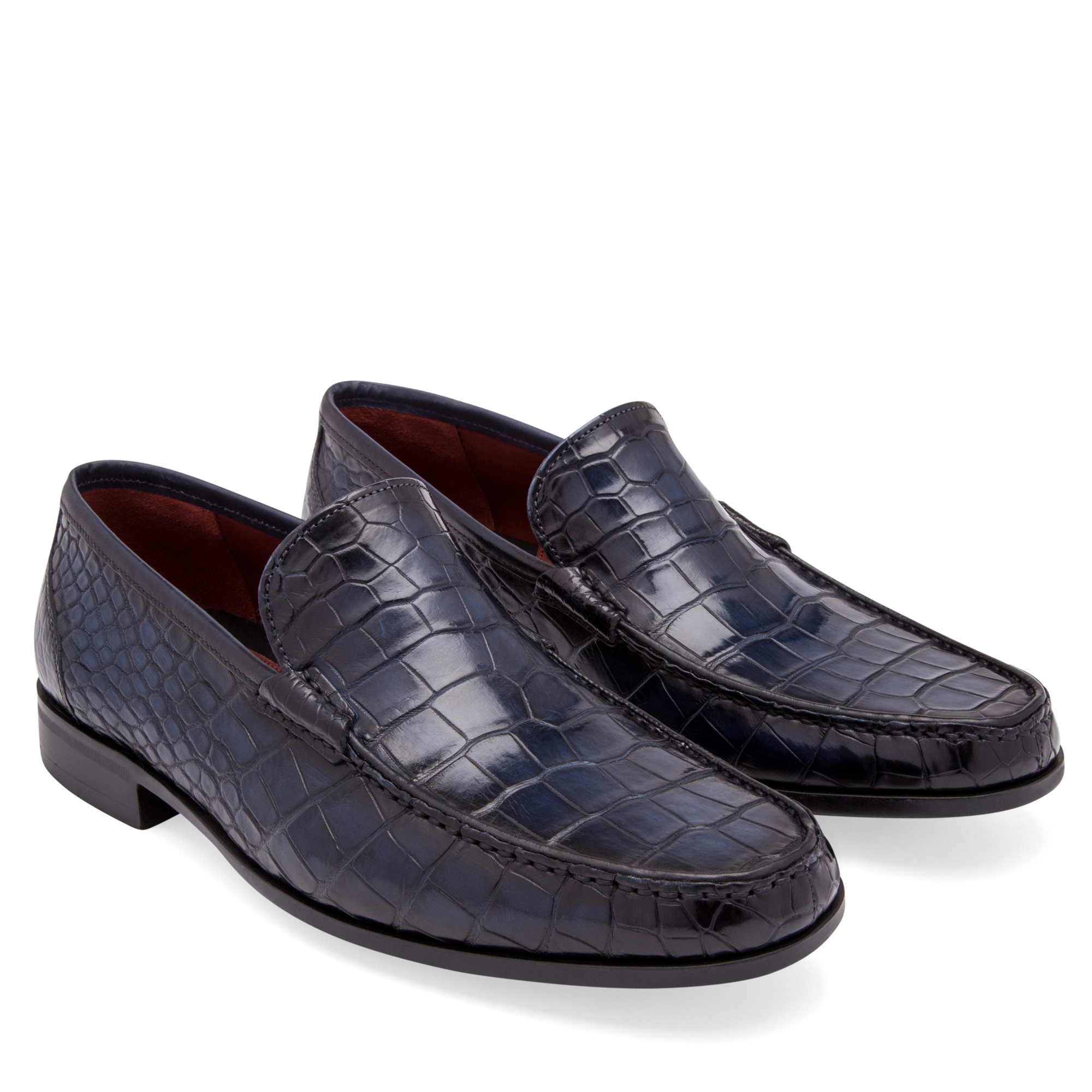

Crocodile Loafers, Blue
