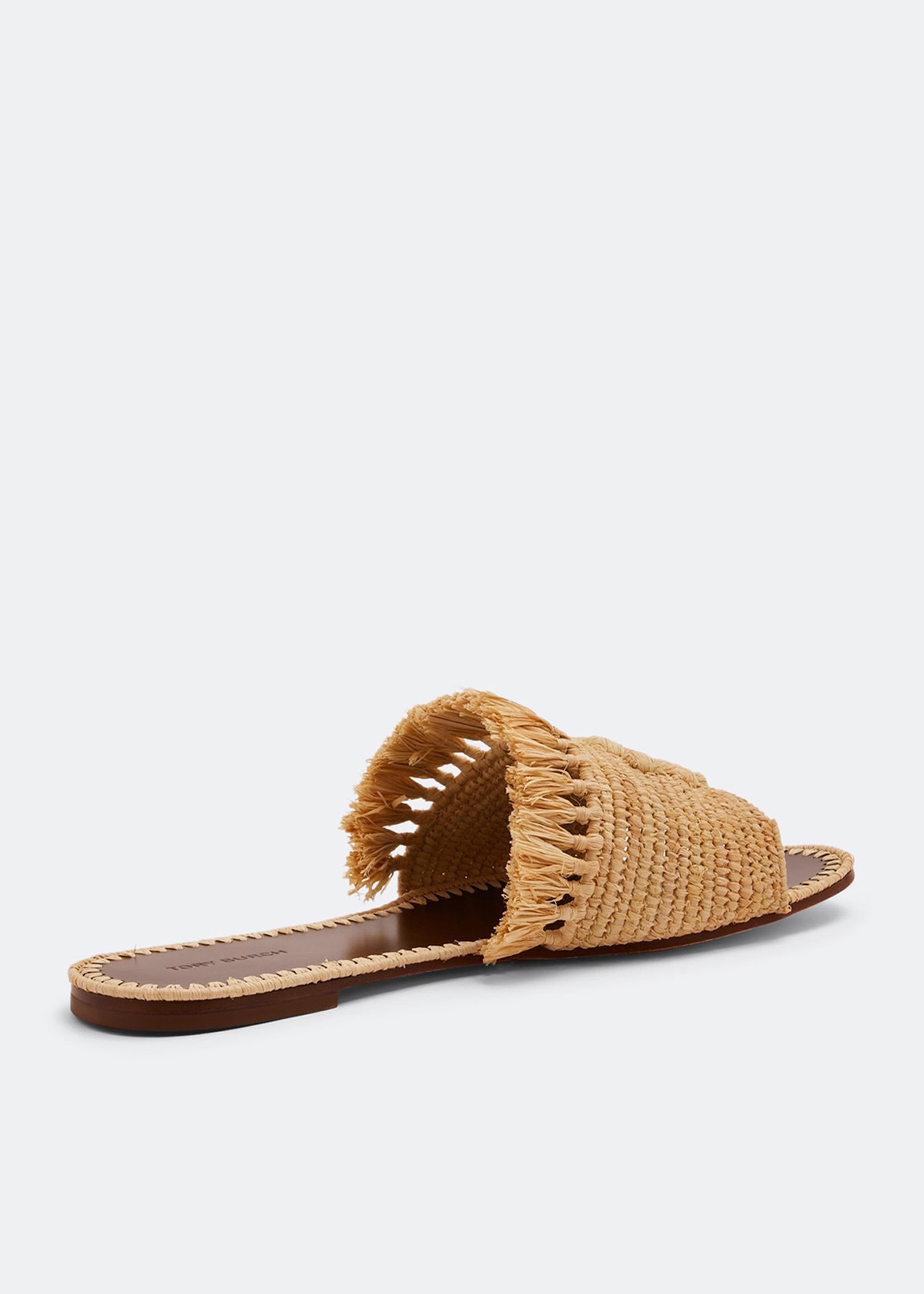 Tory burch online crystal raffia slide