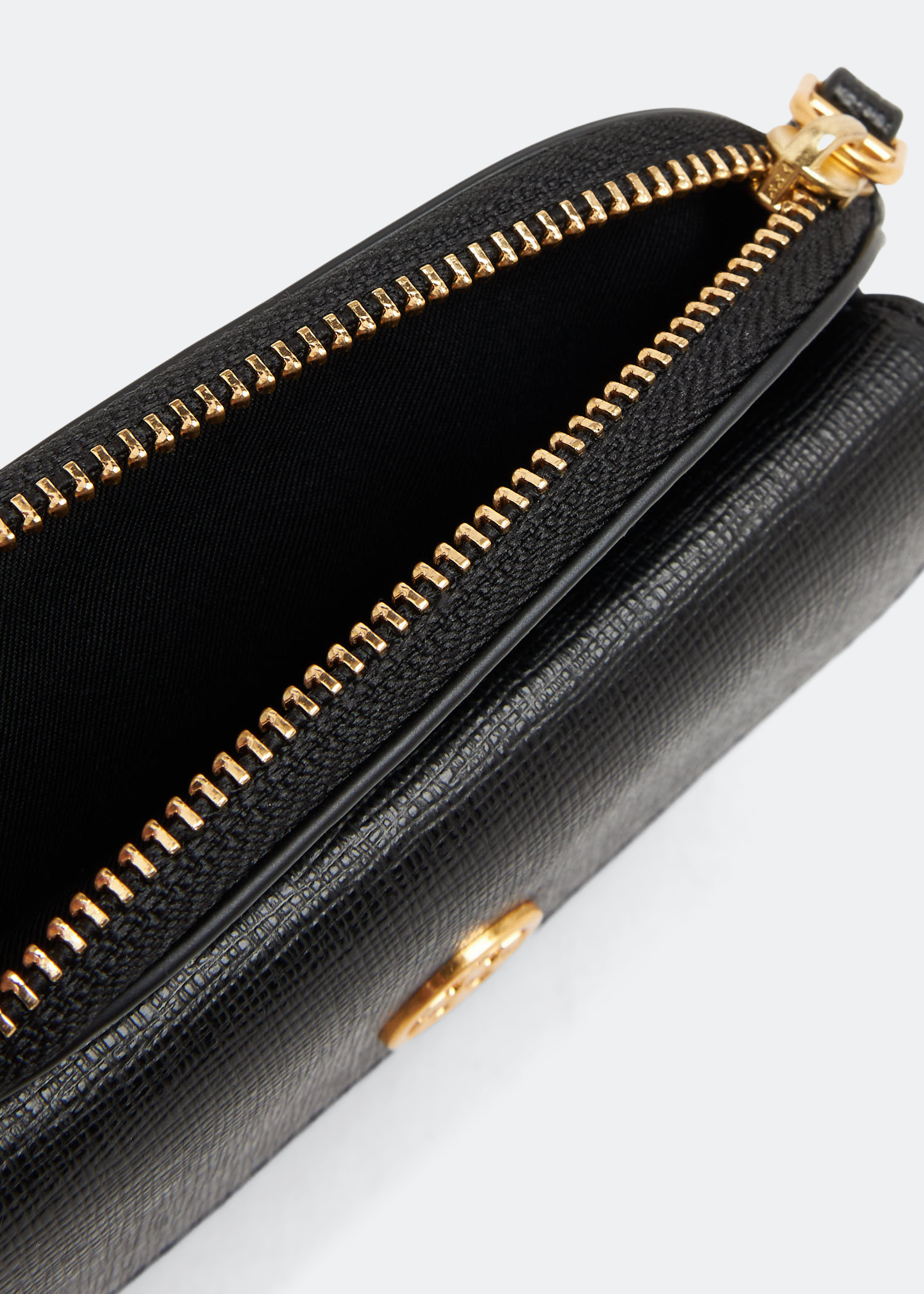 Tory Burch Robinson card case keyring for Women Black in UAE