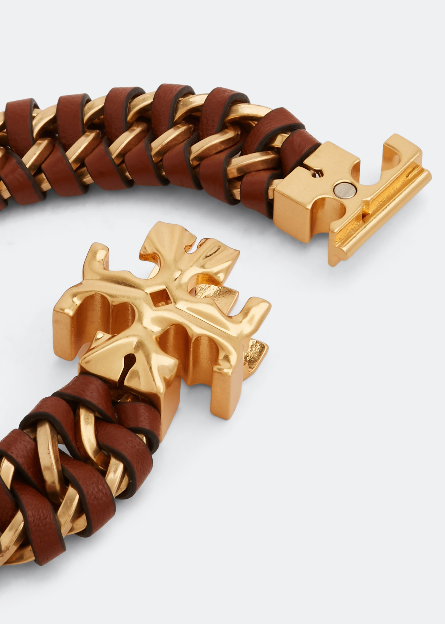 

Roxanne woven chain bracelet, Brown