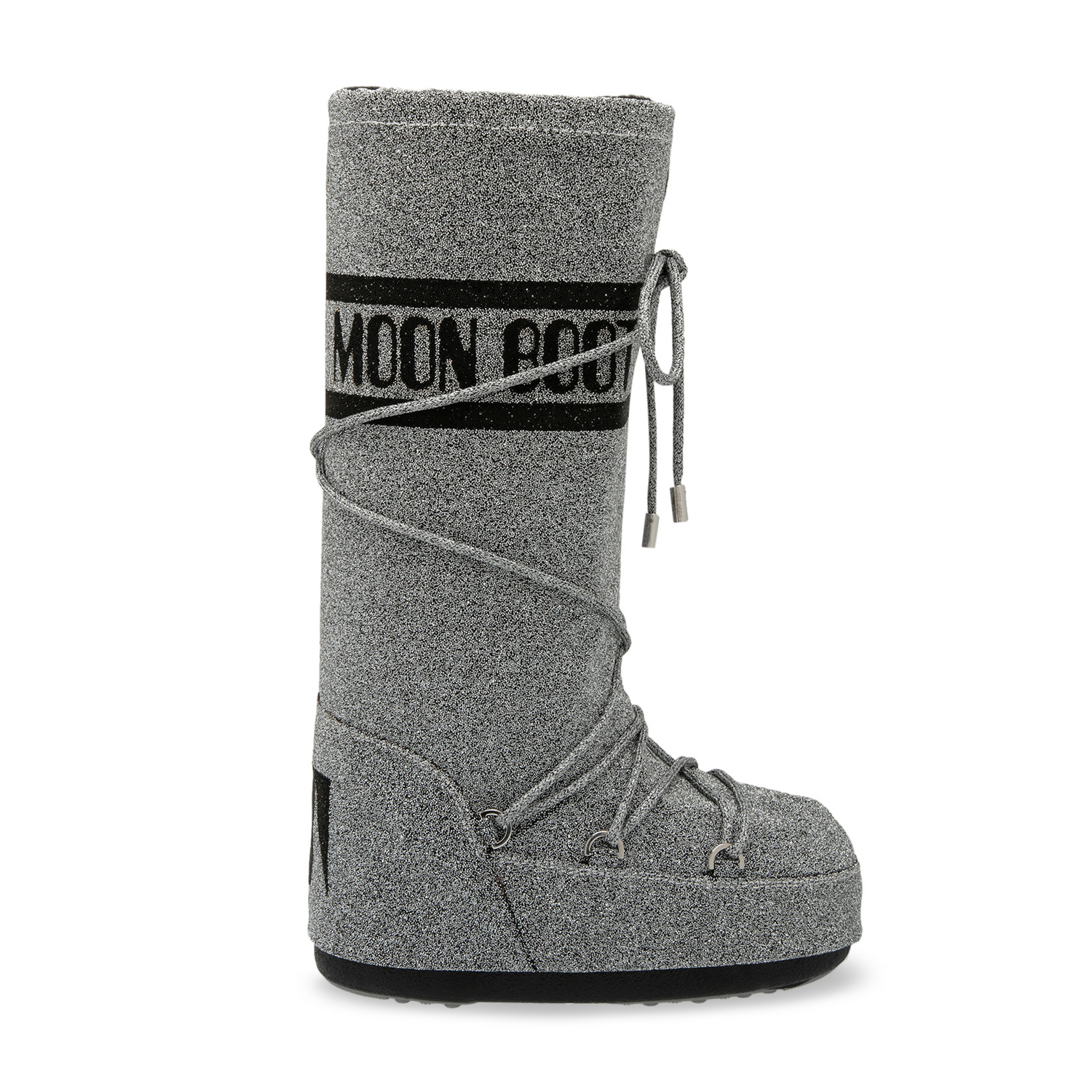 

Glittered snow boots, Silver