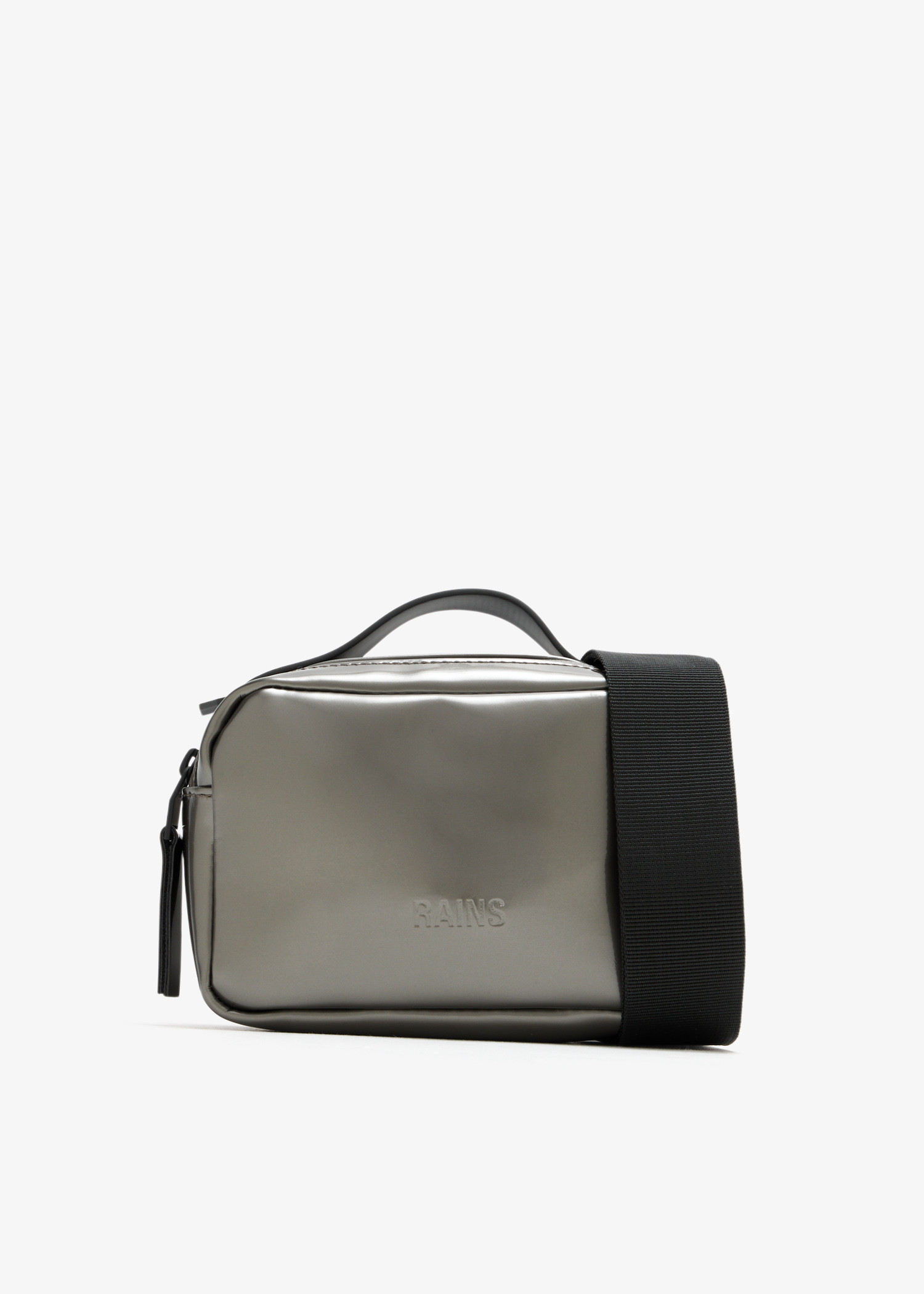 

Micro Box bag, Silver