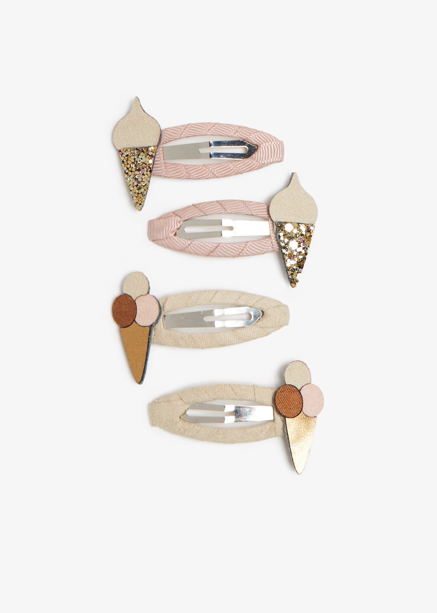 

Ice Cream mini clips, Multicolored
