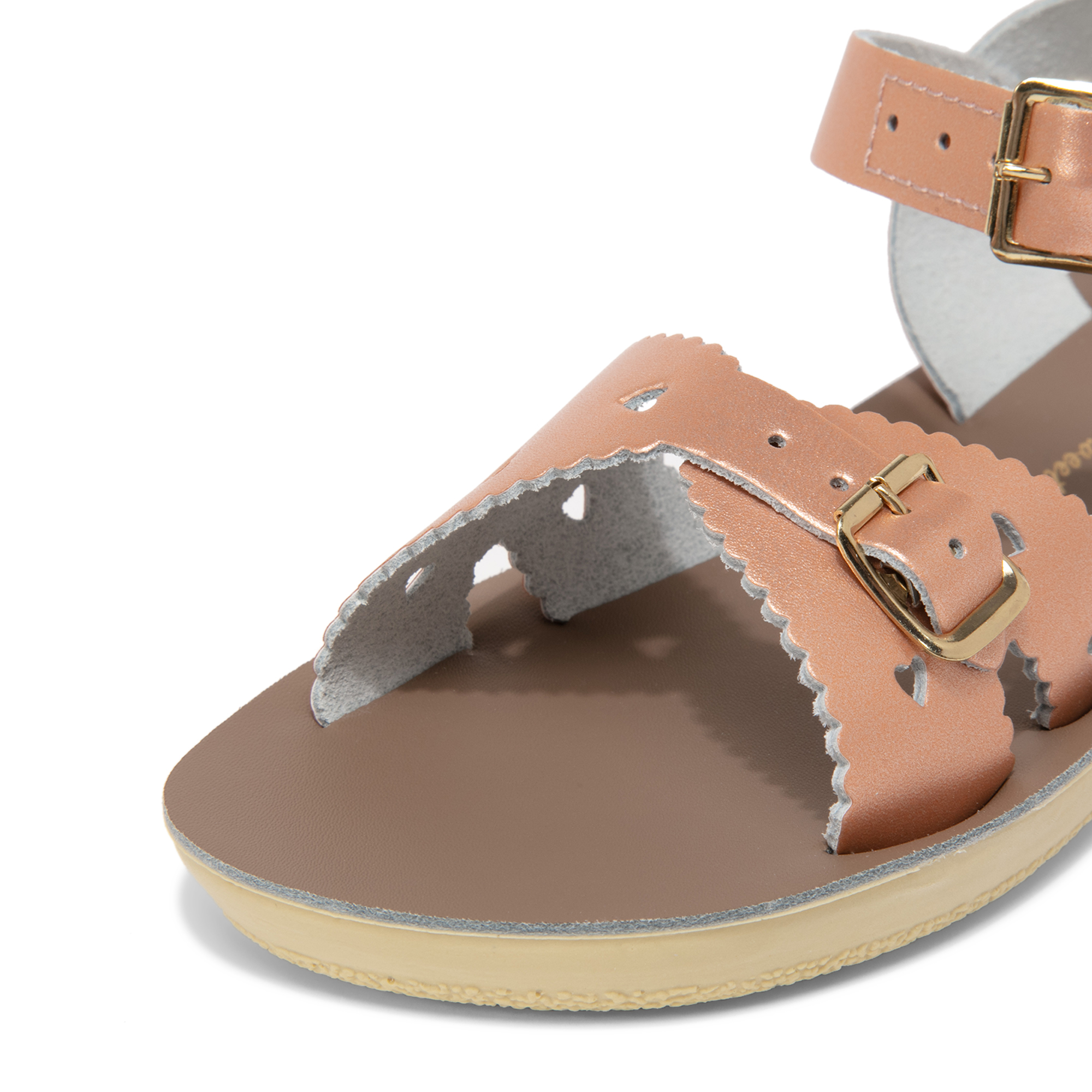 

Sweetheart sandals, Metallic