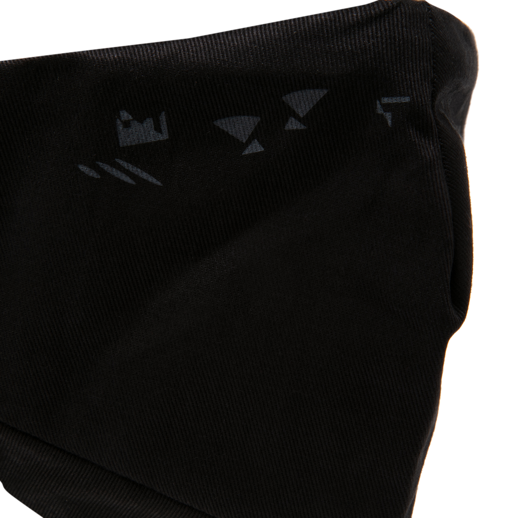 

Printed face mask, Black