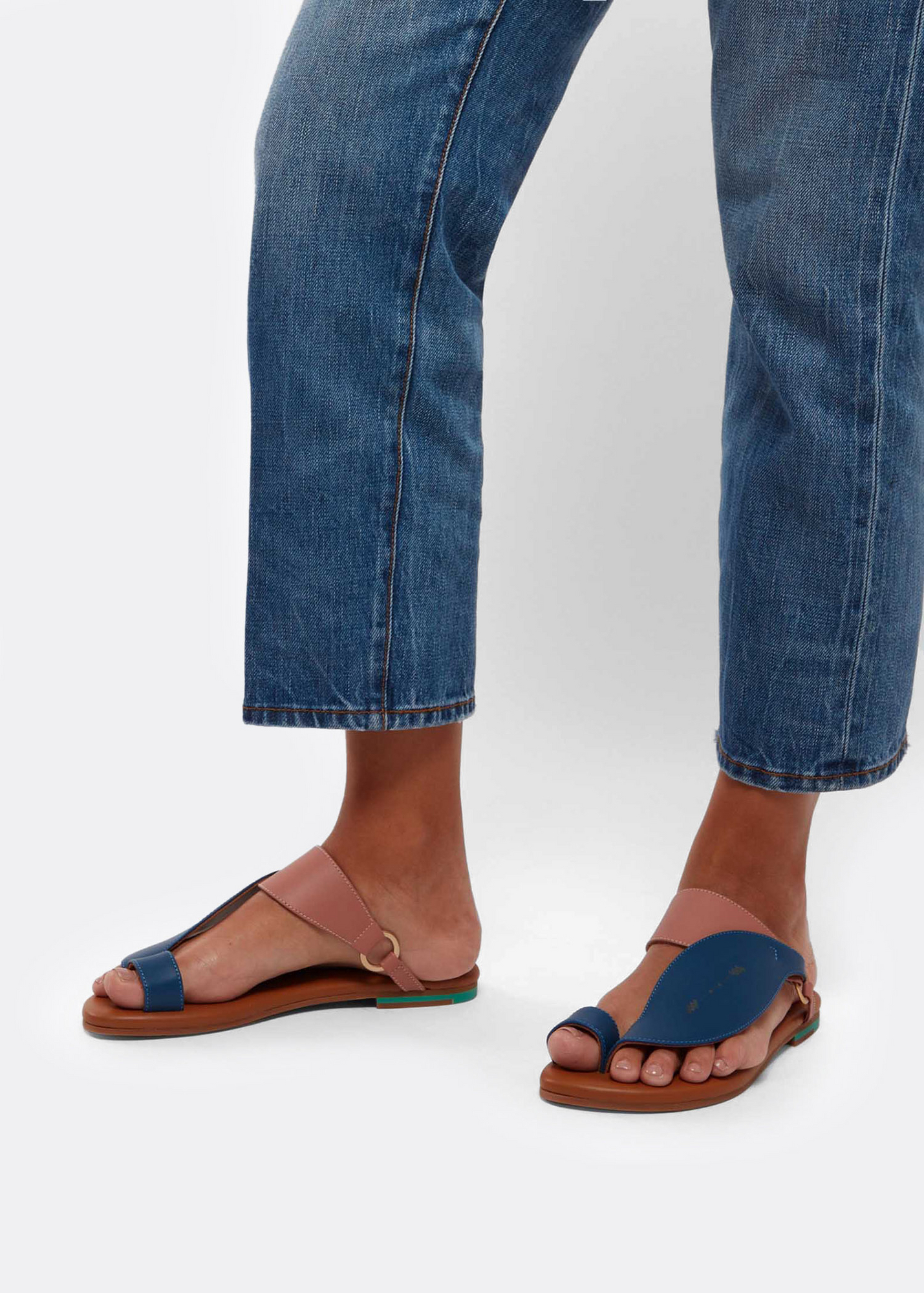 

Hafeer sandals, Blue