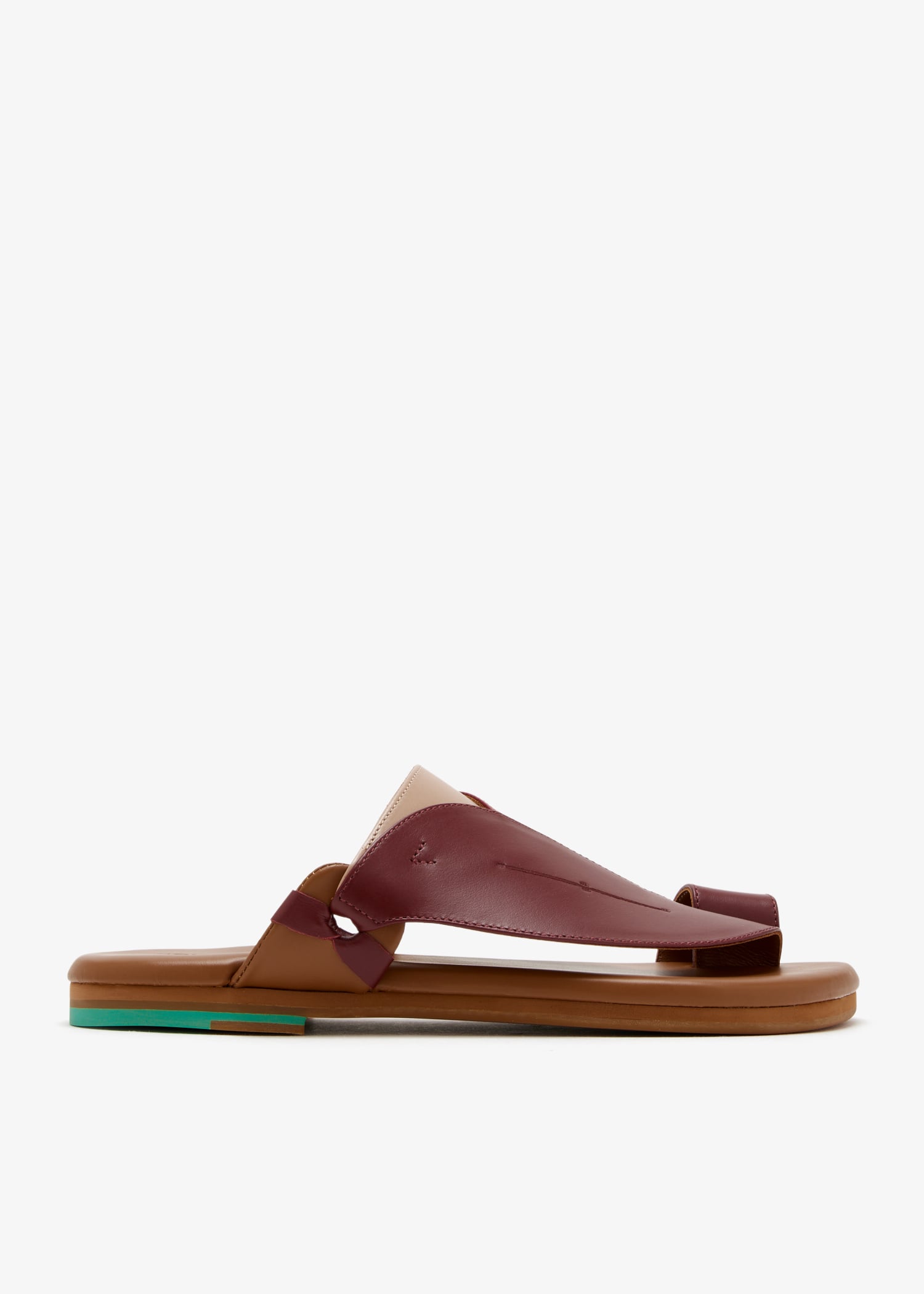 

Salis sandals, Burgundy