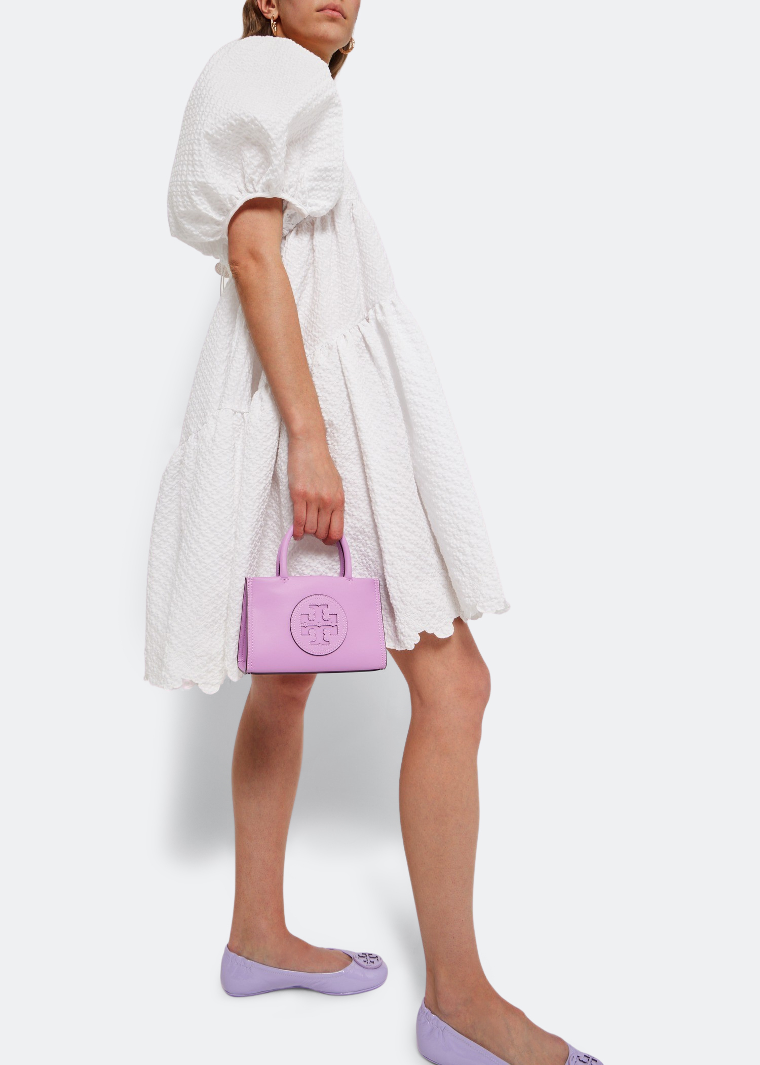 

Ella Bio mini tote bag, Purple