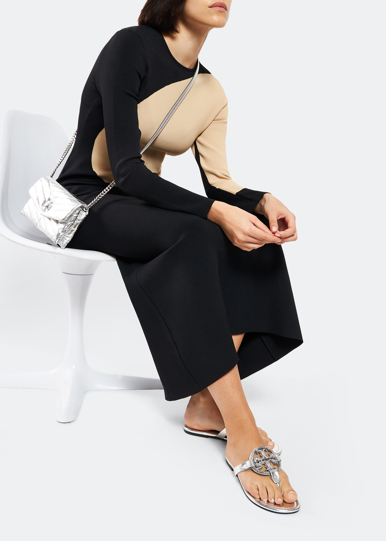 

Miller Pave sandals, Silver