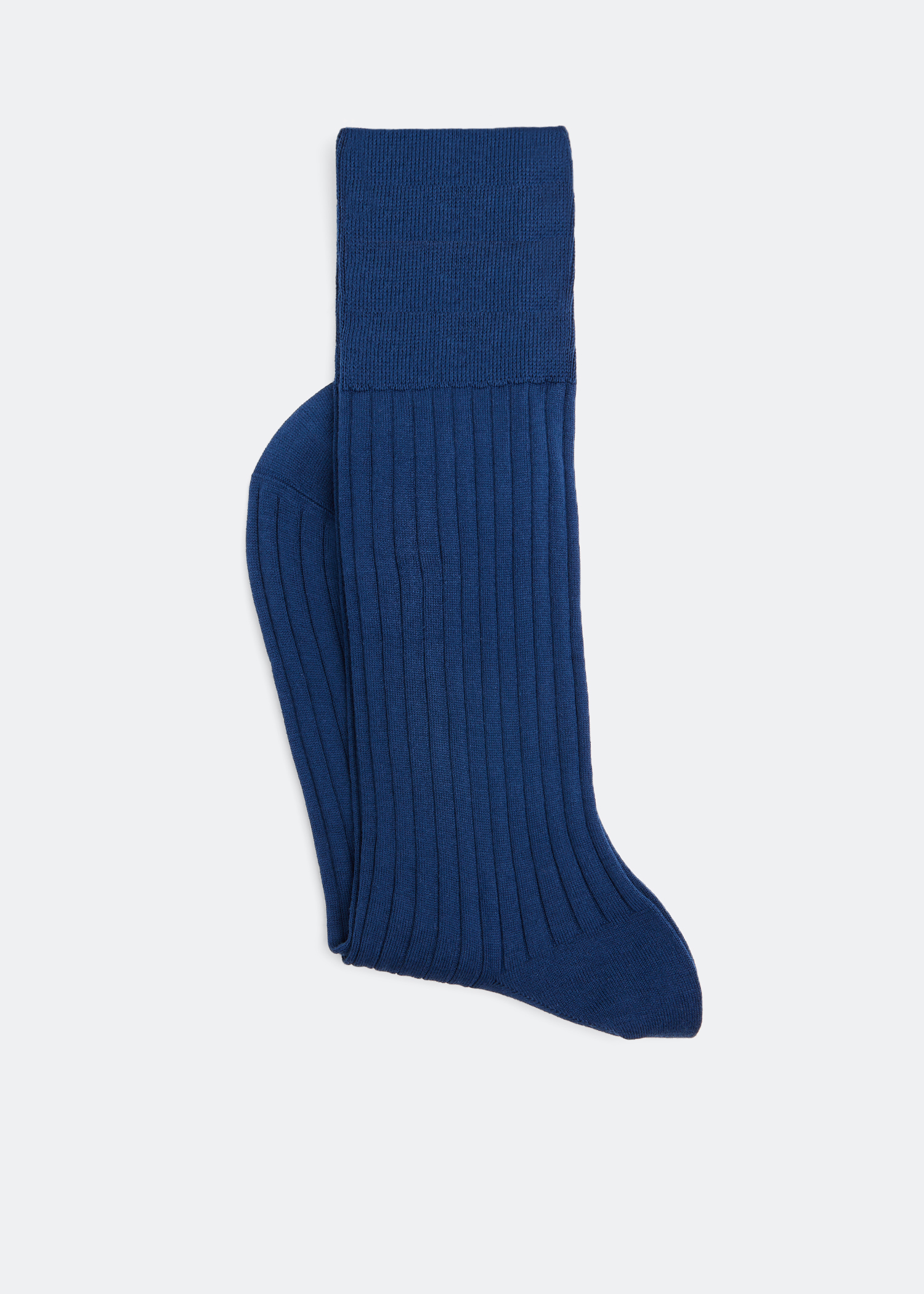 

No. 13 Fine Piuma Cotton gentlemen socks, Blue